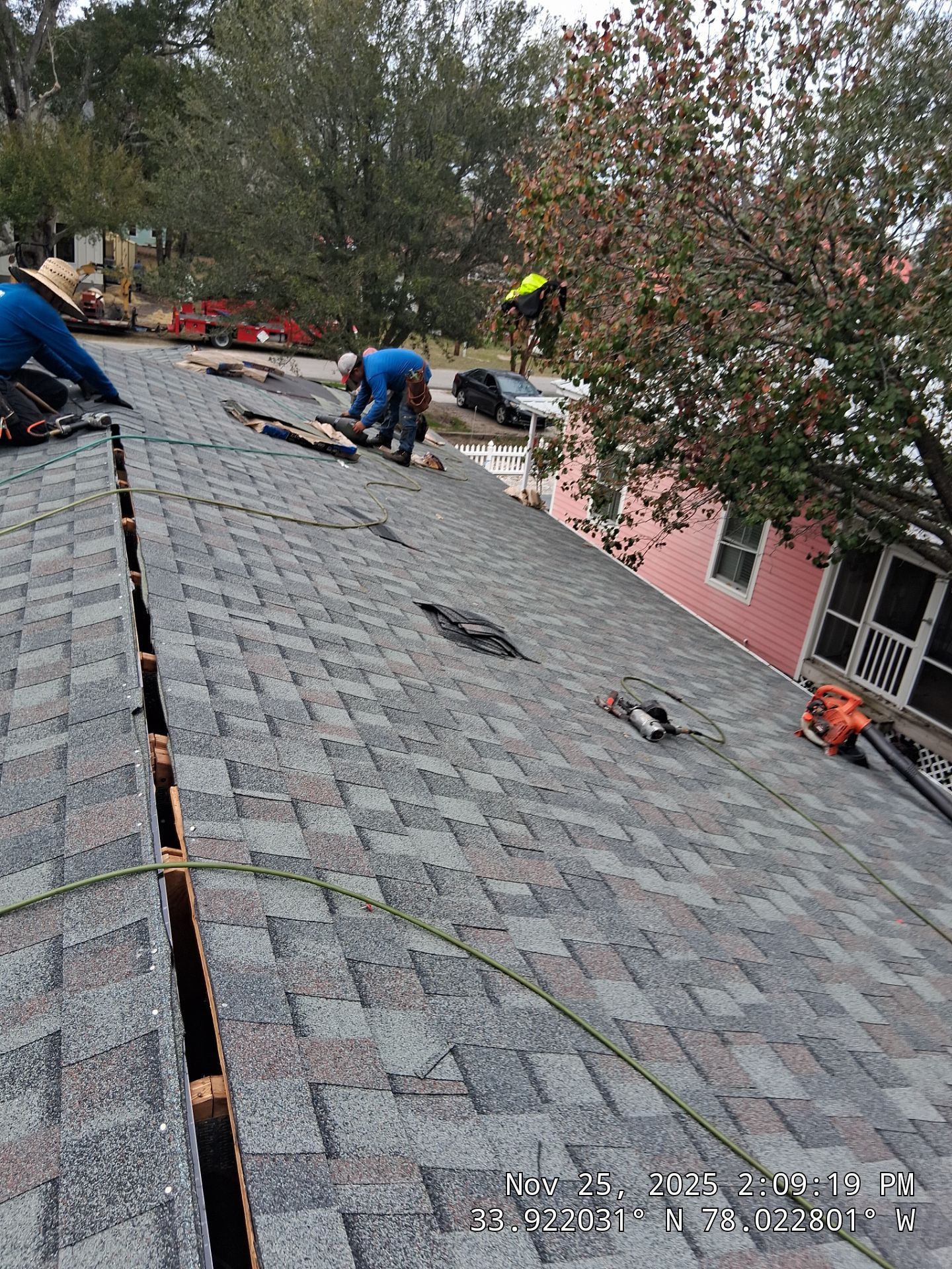 Roof Replacement + Shed Roof Southport NC by RGR Construction and Roofing, LLC