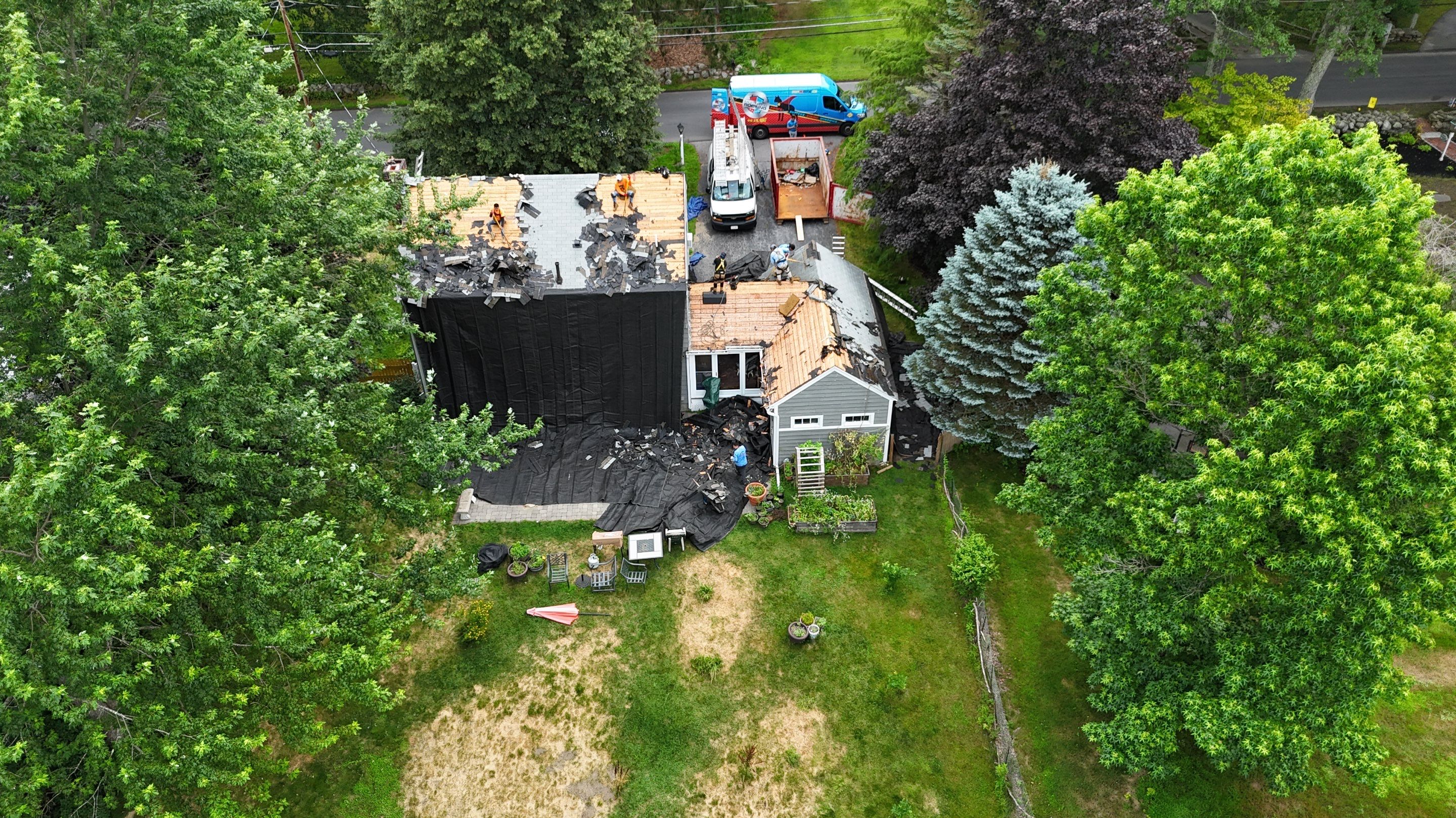 Project in Littleton, MA by Mighty Dog Roofing of Greater Middlesex County