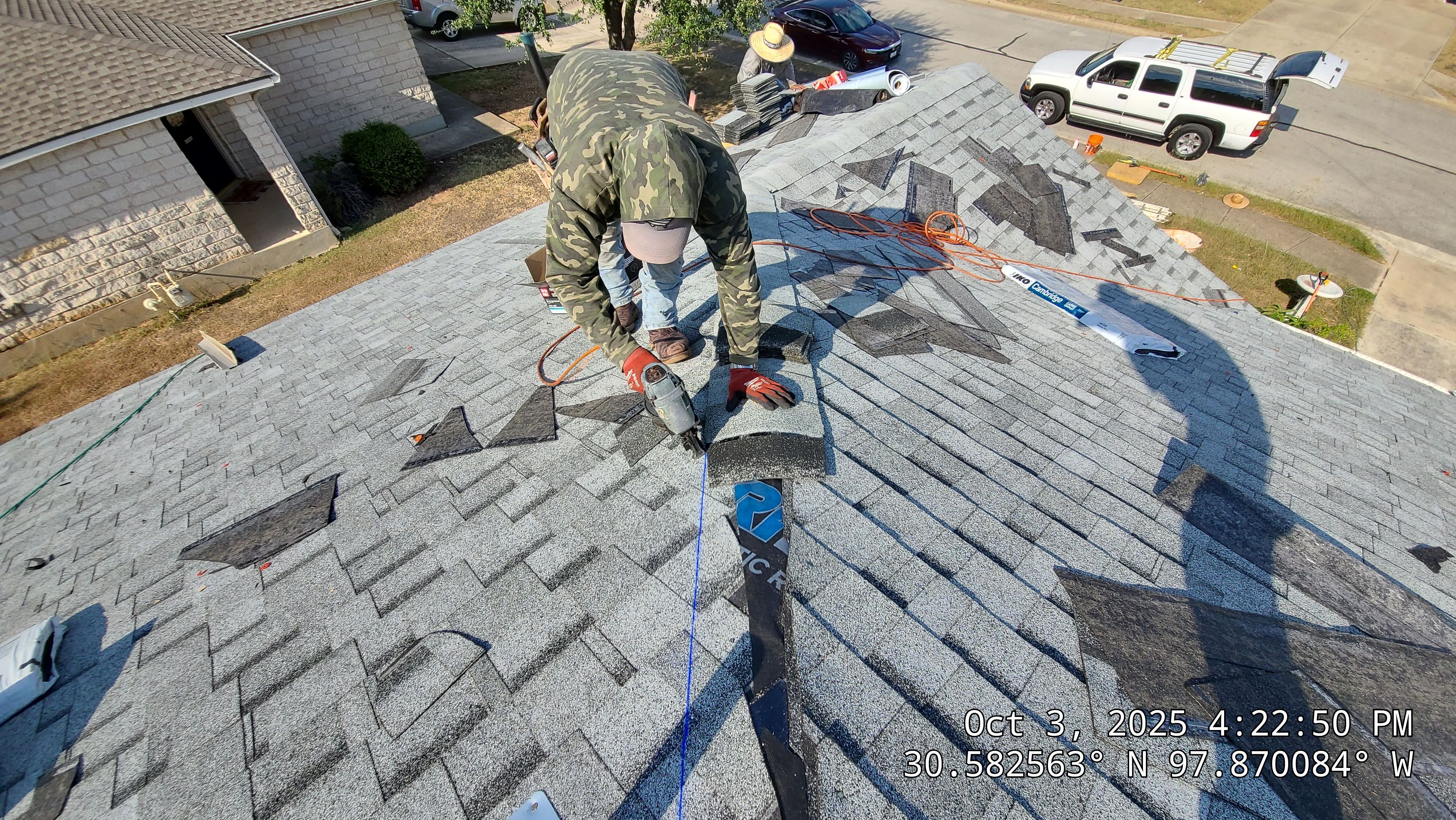Storm Damage Roof Replacement and Restoration in Leander by Caliber Restoration LLC