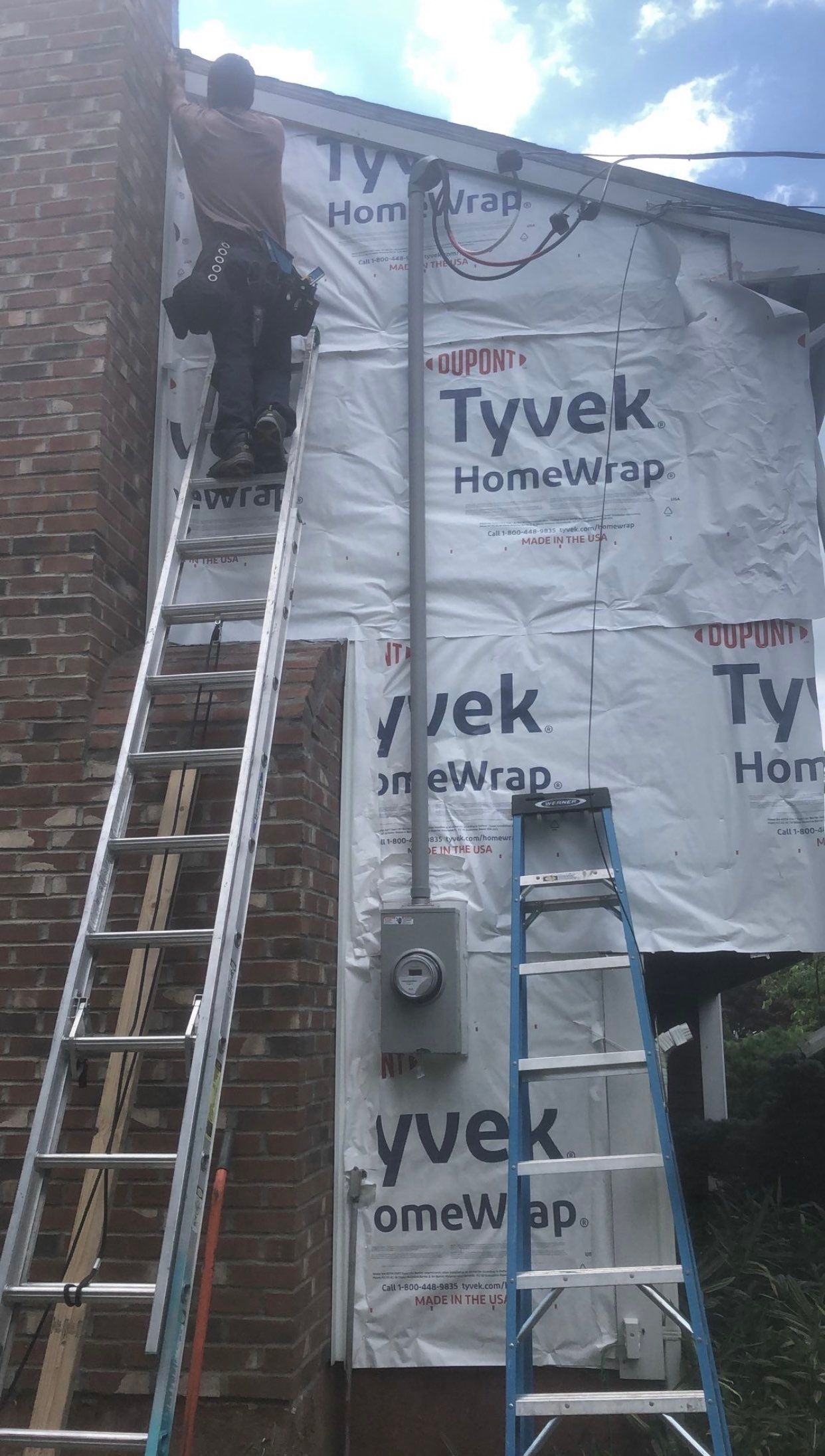 Siding Repair using Certainteed Mainstreet water intrusion by A Plus Exterior