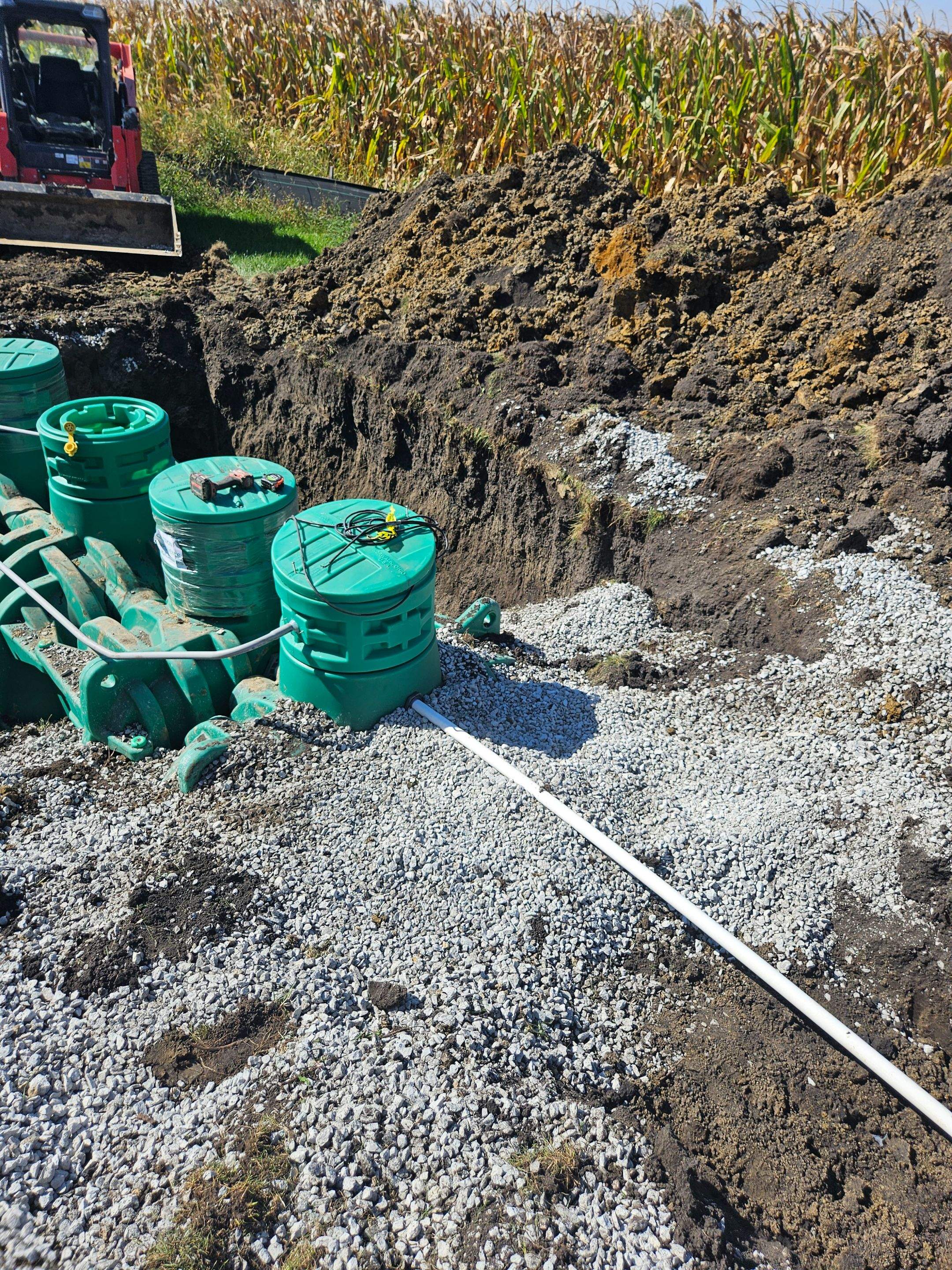 Installation of Aerobic Treatment Private Sewage Disposal System (Norweco) by Allied Water Services