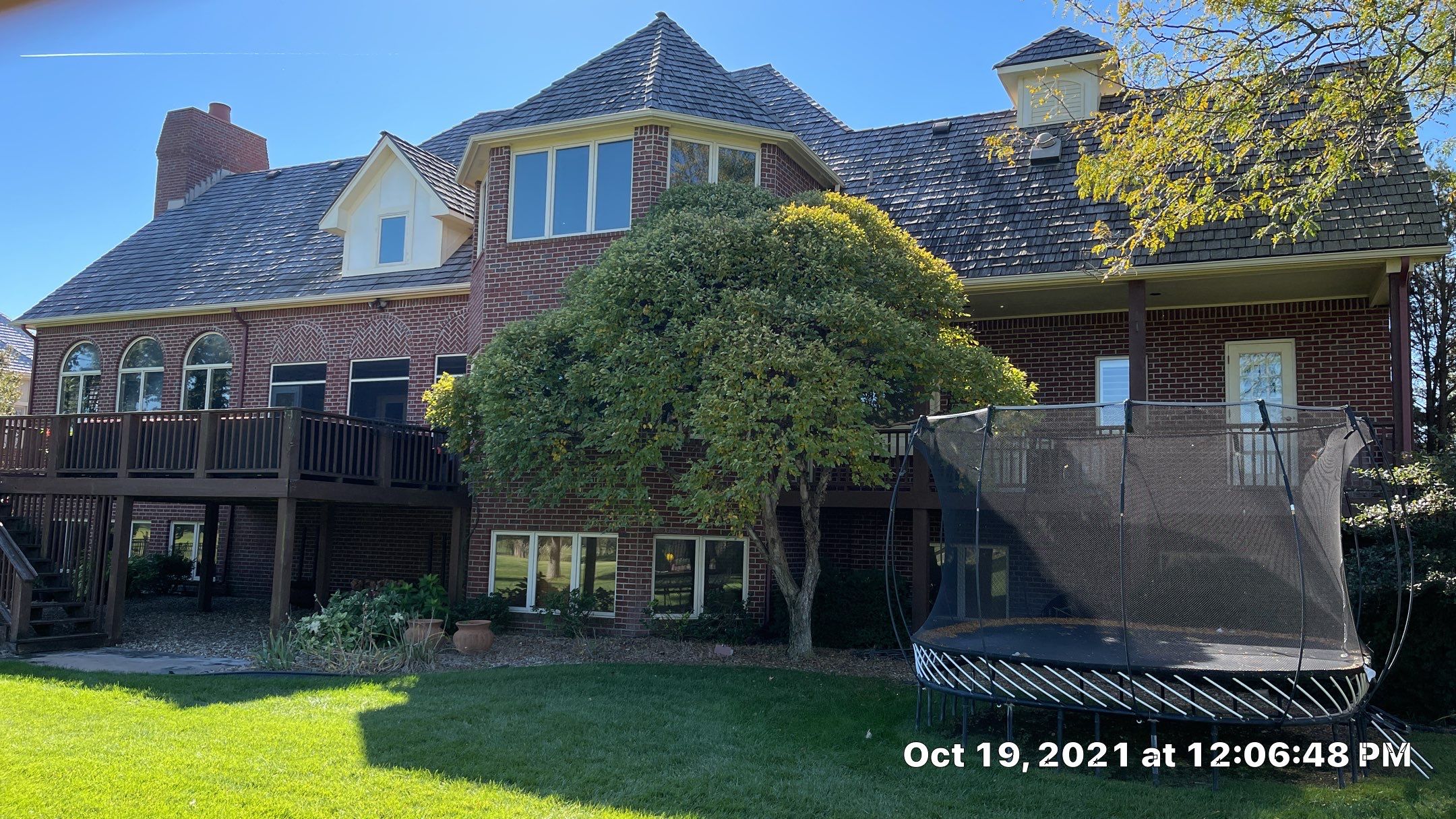 Residential Roofing Installation using DaVinci Bellaforte Slate in Slate Black by Eaton Roofing 