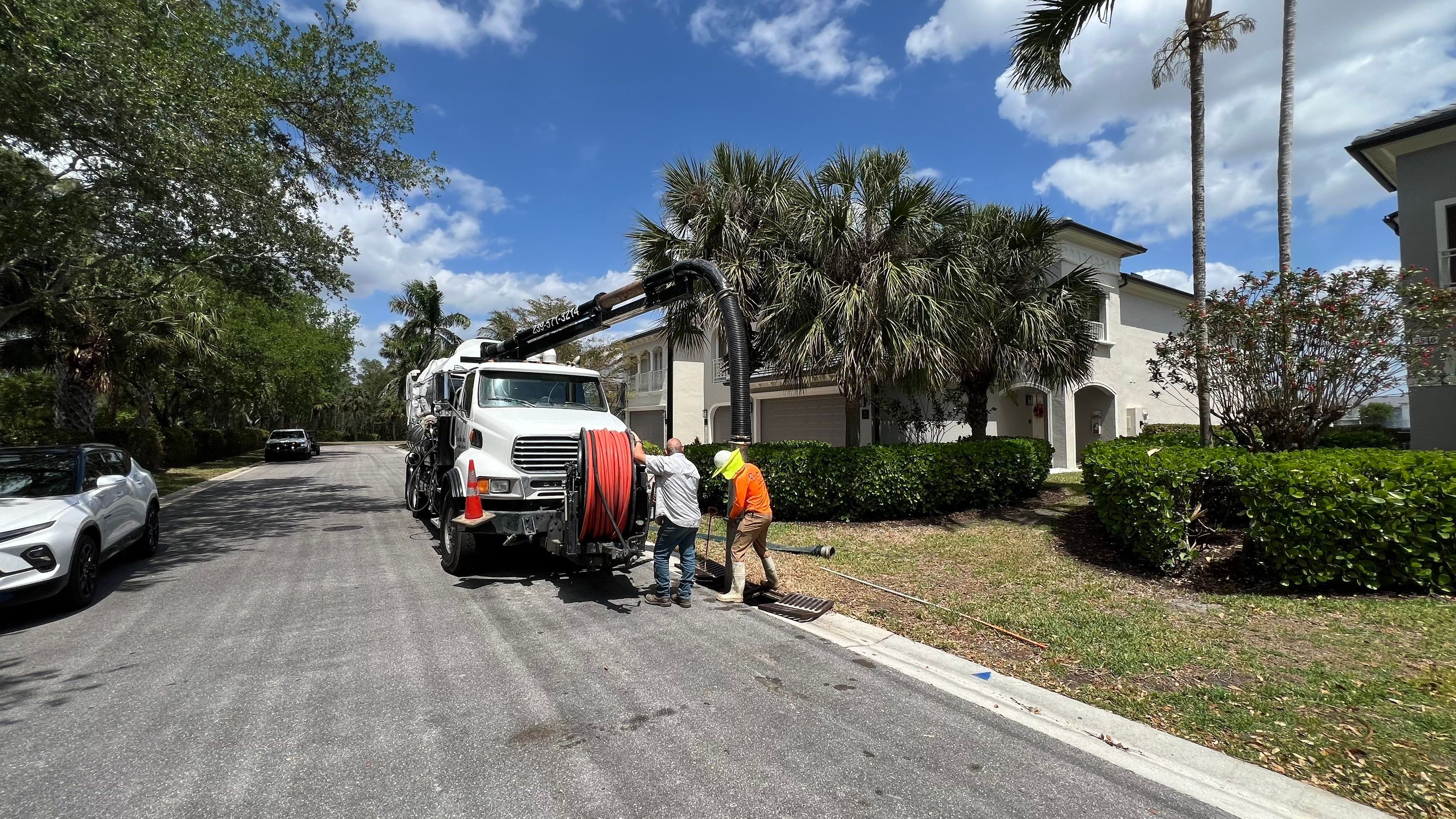 Estero Community Stormwater System Maintenance by APS Power & Water