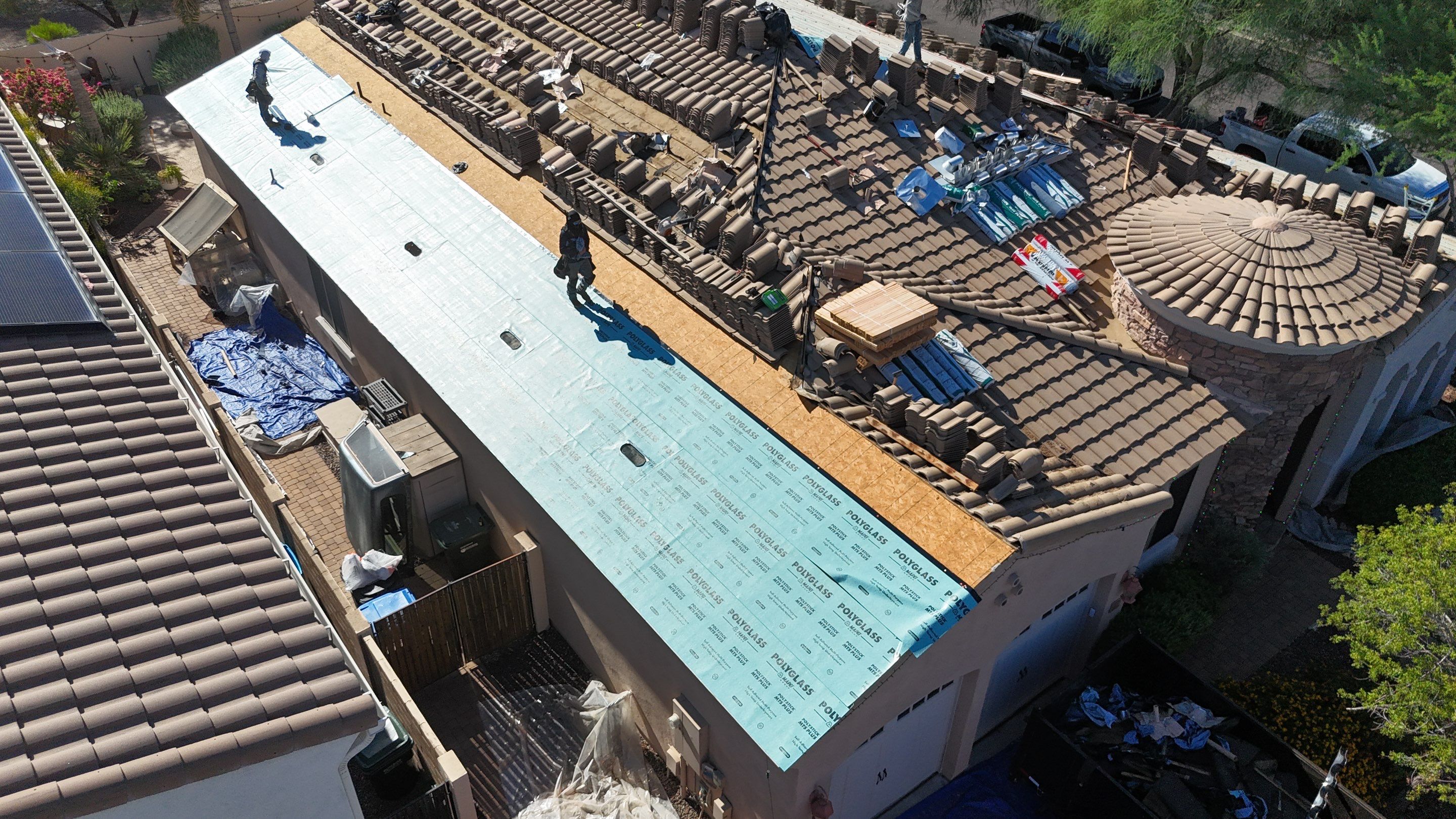 Project in Phoenix, AZ by Saint Roofing