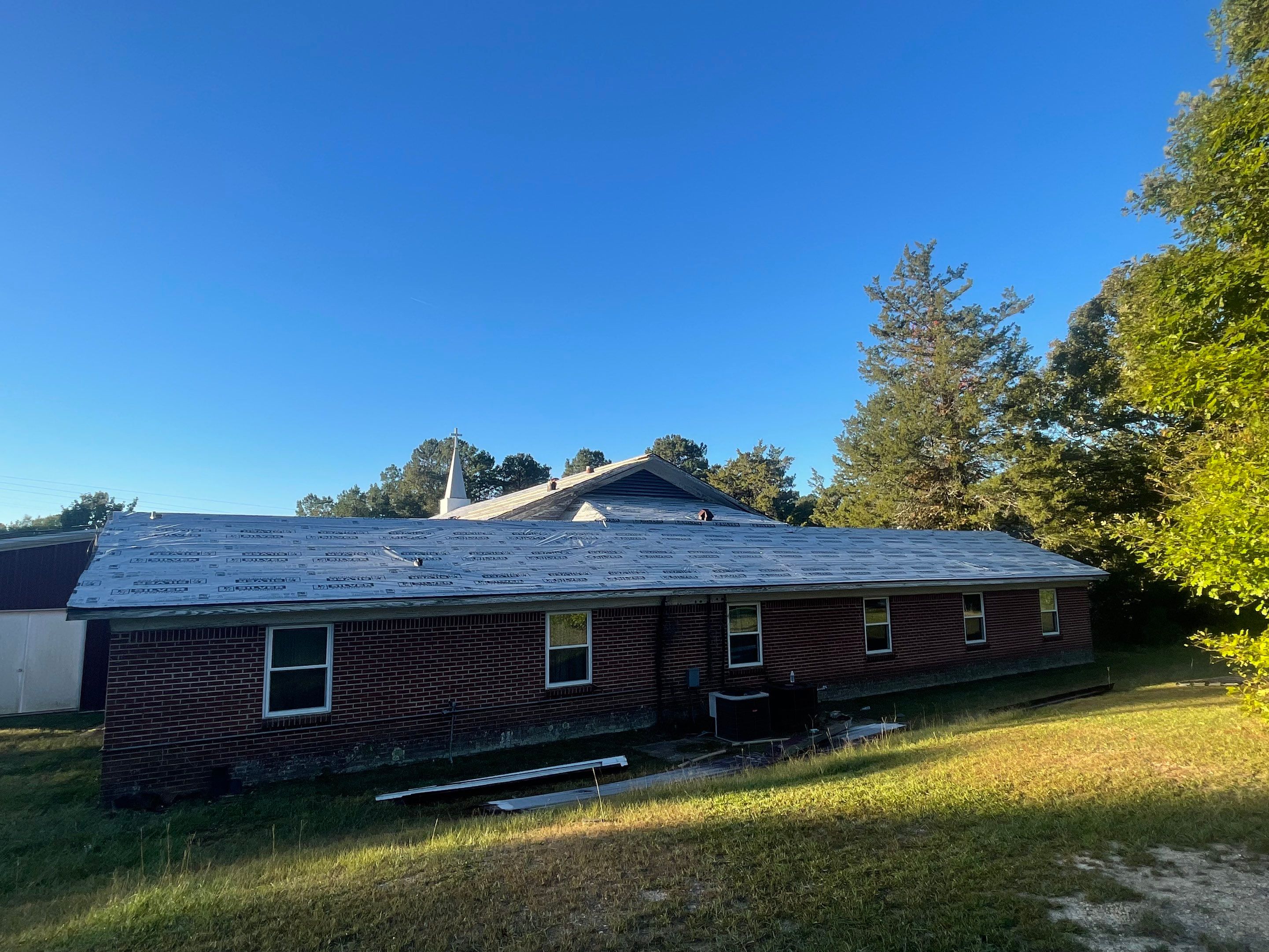 Residential Metal Roof Replacement using Reed's Metals: 26 GA. Colored Residential Metal Panels (Barn Red) by Hostetler Roofing