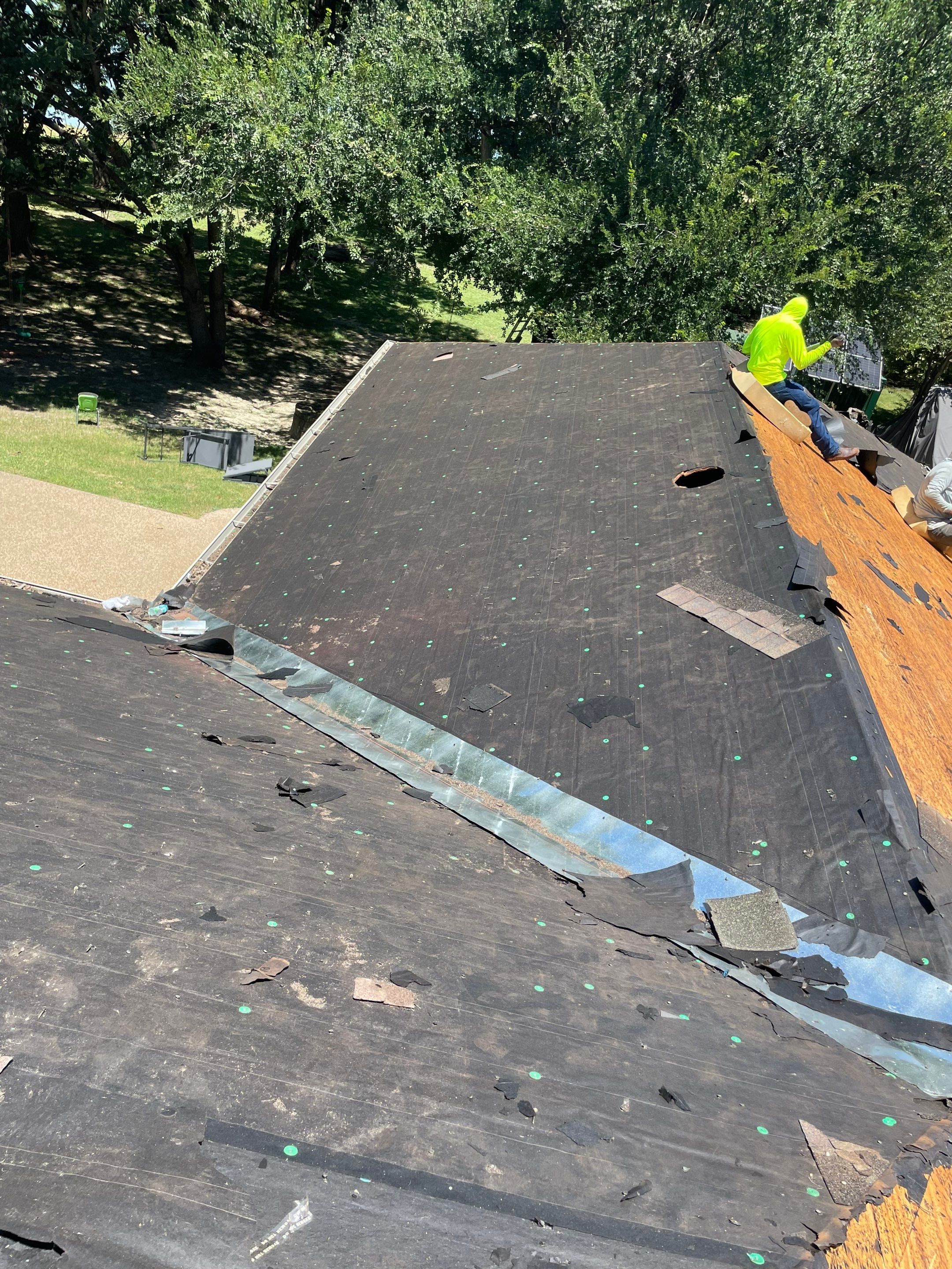 Storm Restoration - Roof and Gutters by Berry Good Roofing 