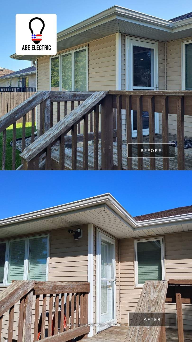 Ring Camera Install by Abe Electric 