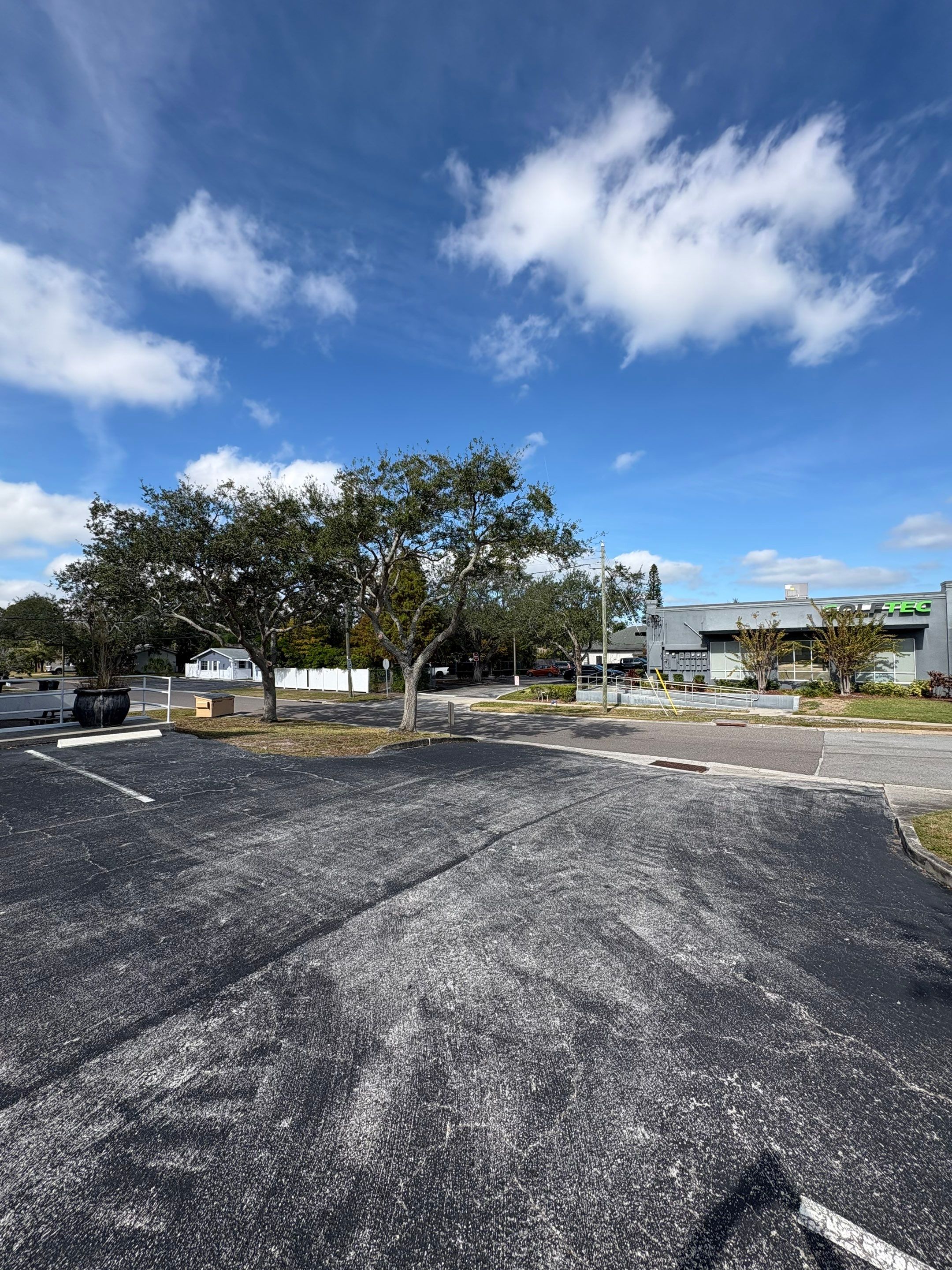 Project in St. Petersburg, FL by Sun Coast Sealcoating 