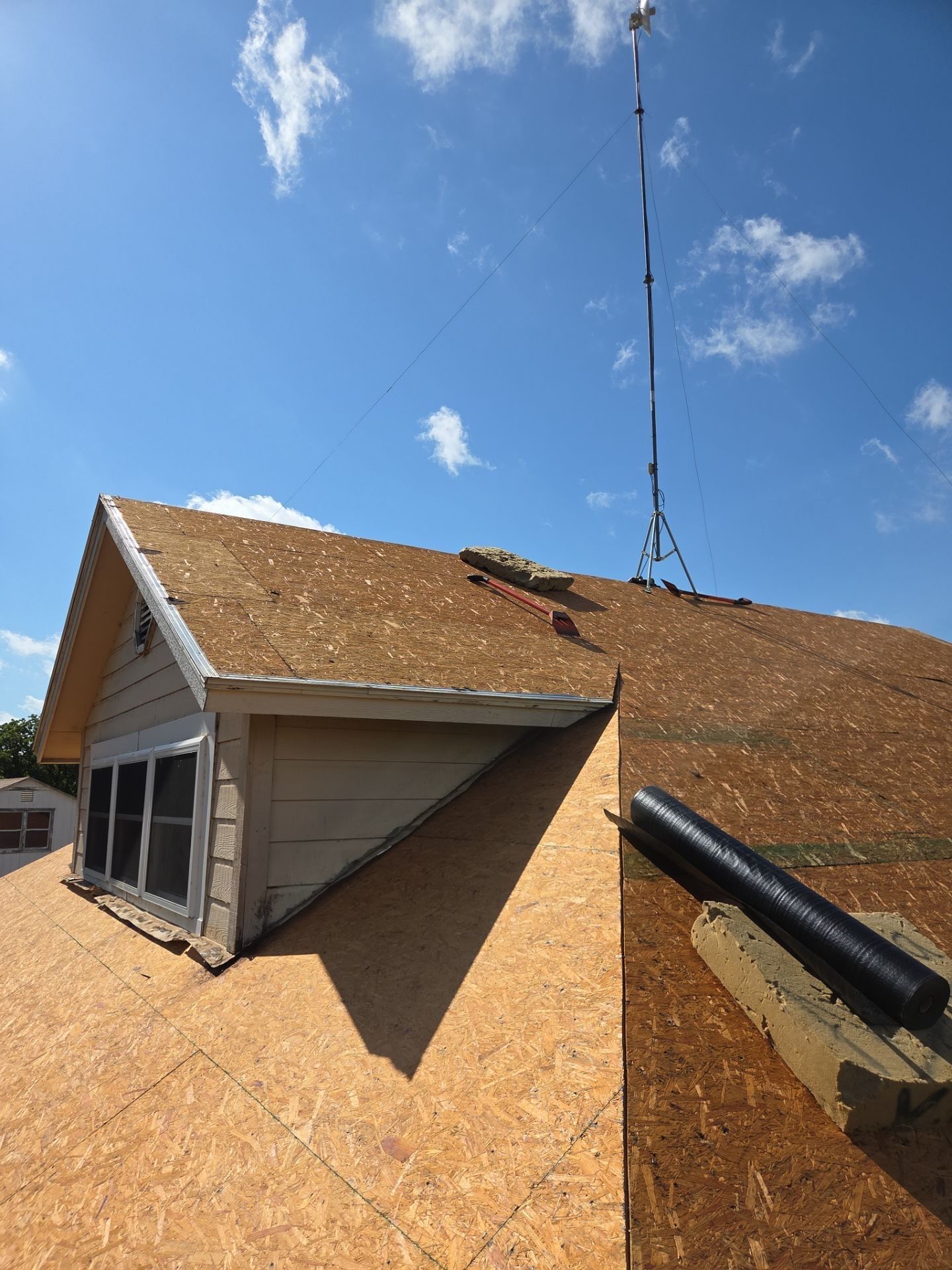 Project in Bowie by Lonestar Roofing and Restoration LLC.