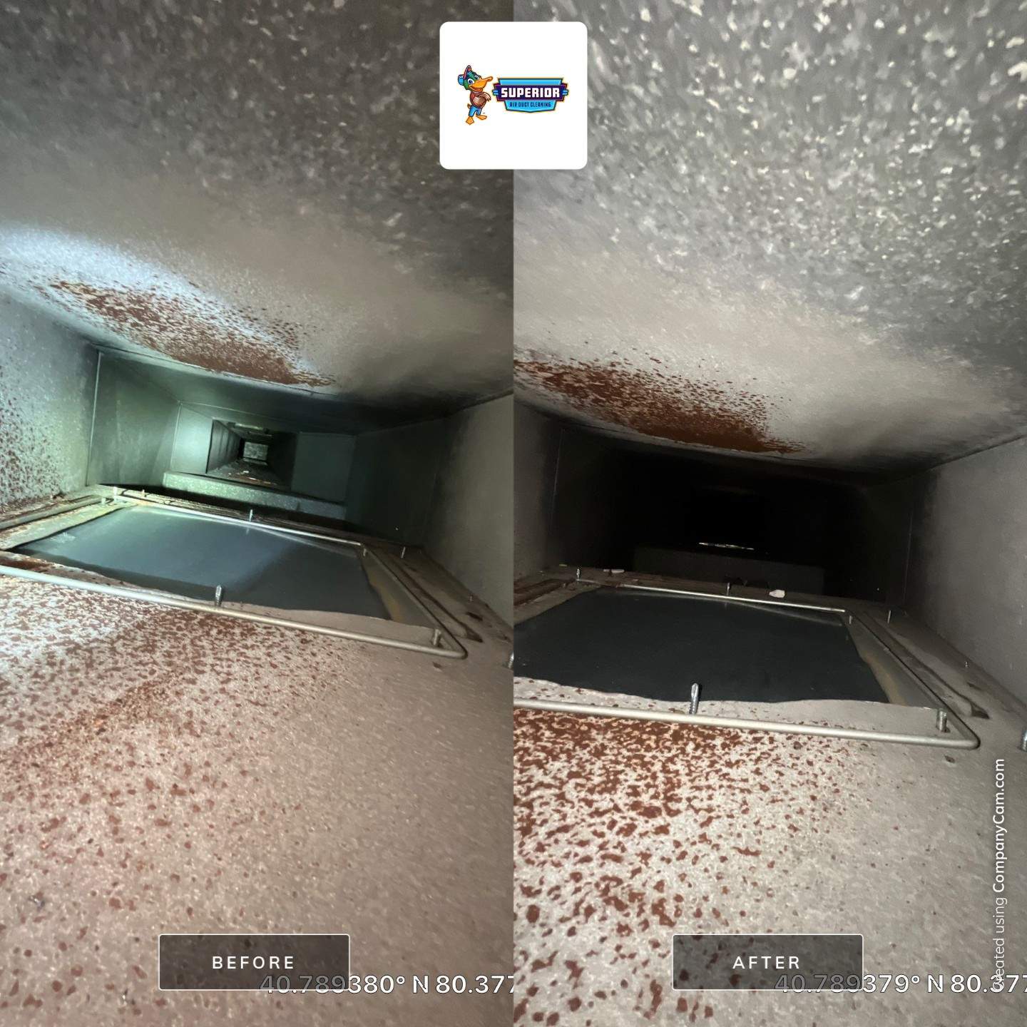 Air Duct Cleaning With a Vacuum Truck in Beaver Falls, PA by Superior Air Duct Cleaning