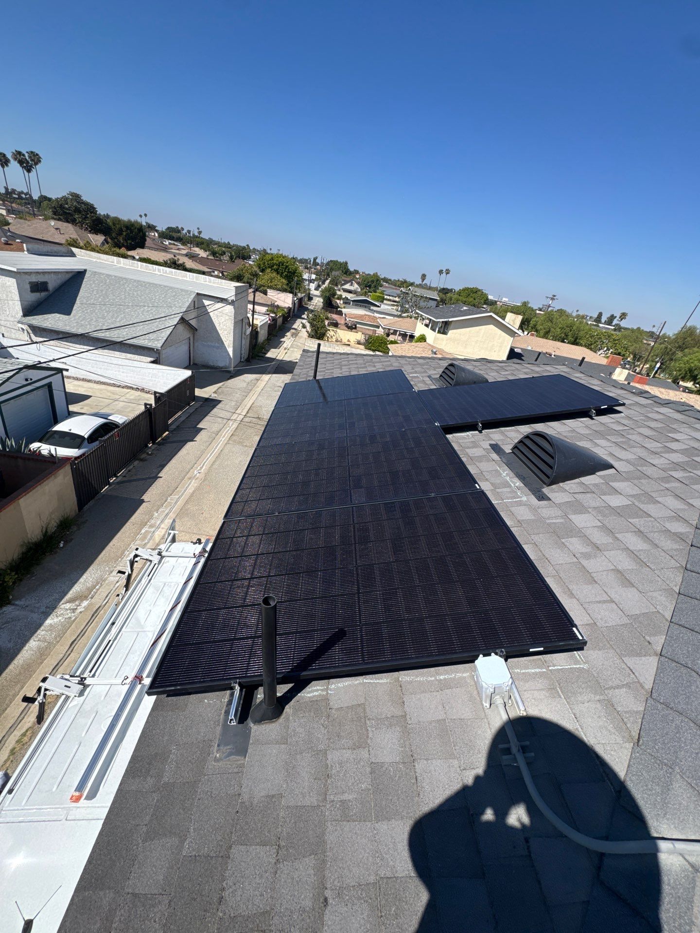 Residential Solar Panel Installation and Electrical Service Upgrade in Los Angeles by AWS Solar