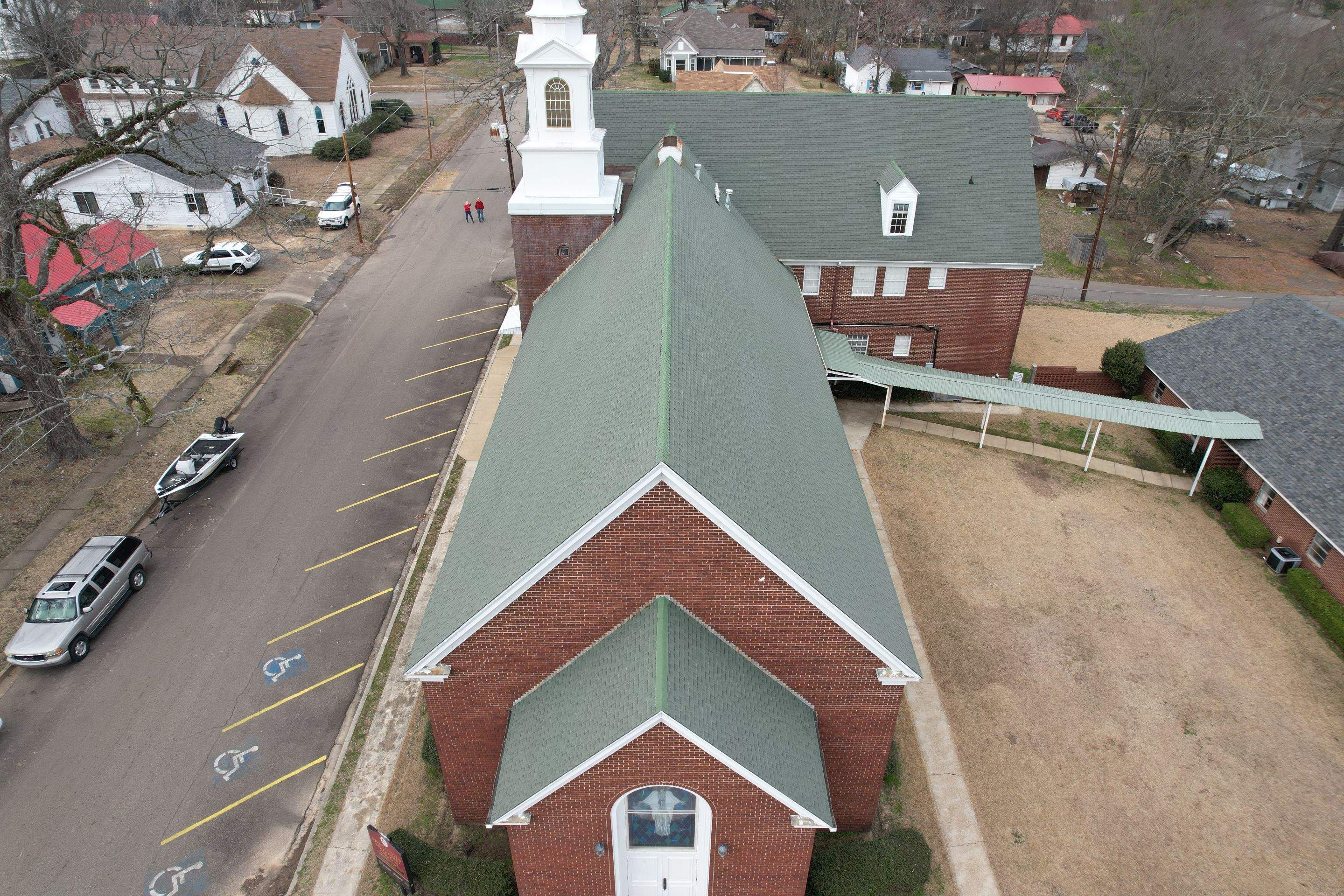 Church Reroof: 40 Year Impact Rated Architectural Shingles by Hostetler Roofing