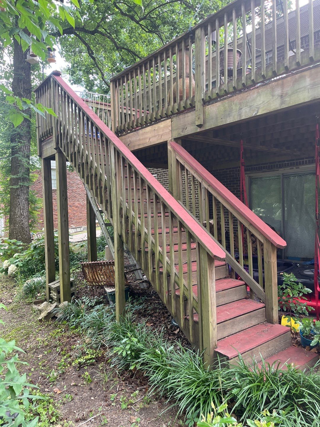 Forest Brook - Staircase by Pillar and Pine