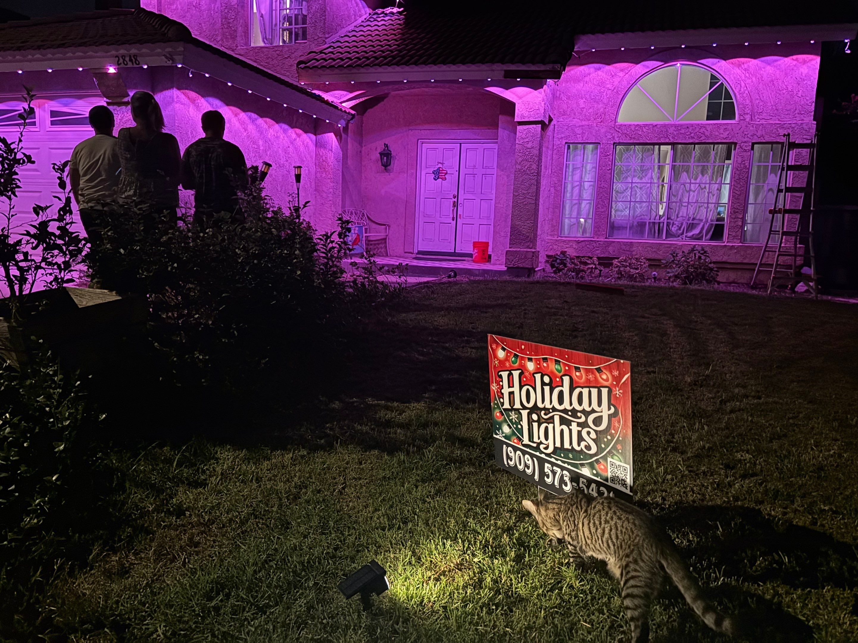 Permanent LED Light Installation by Pirate Pete’s Power Washing