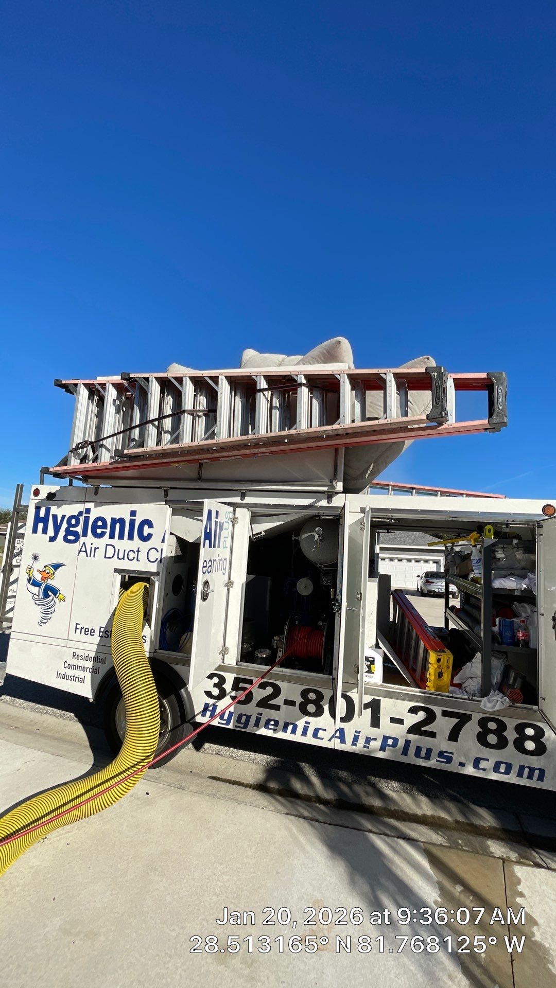 Air Duct and Dryer Vent Cleaning Encapsulation in Clermont by Hygienic Air, Inc