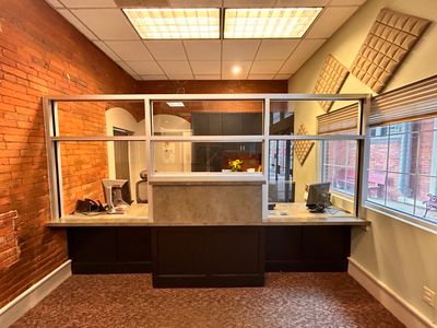Dental Healthworks - Custom Built Reception Window