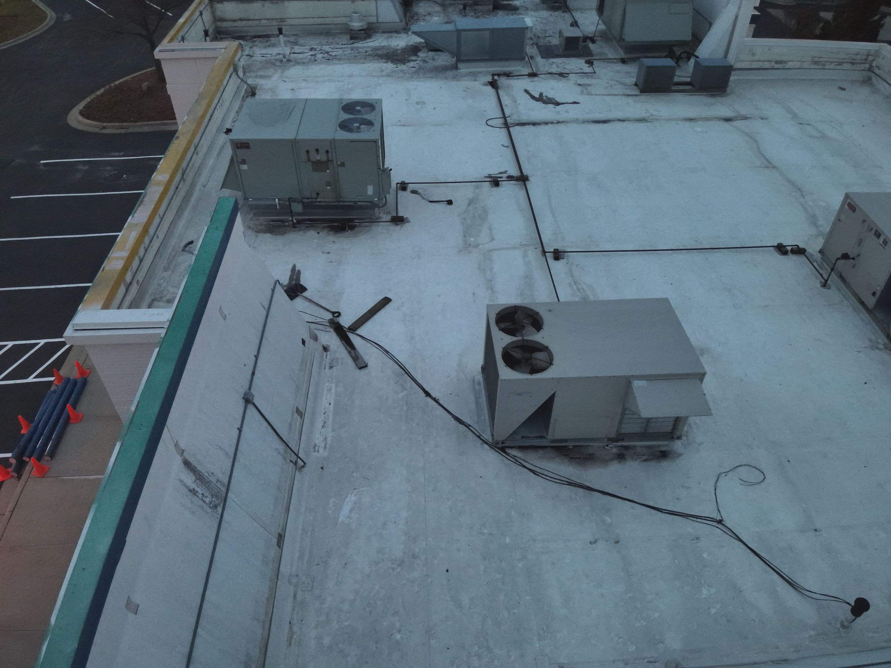 Commercial Roofing Inspection using Thermal Imaging Drone  by Stendahl Services