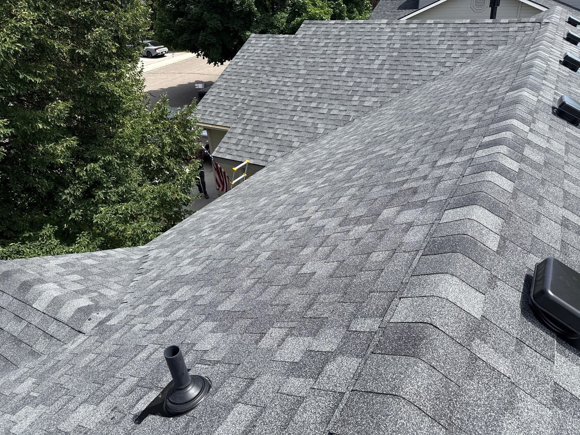 Full Residential Roof Replacement in Kuna Featuring Architectural Shingles by Olive Roofing