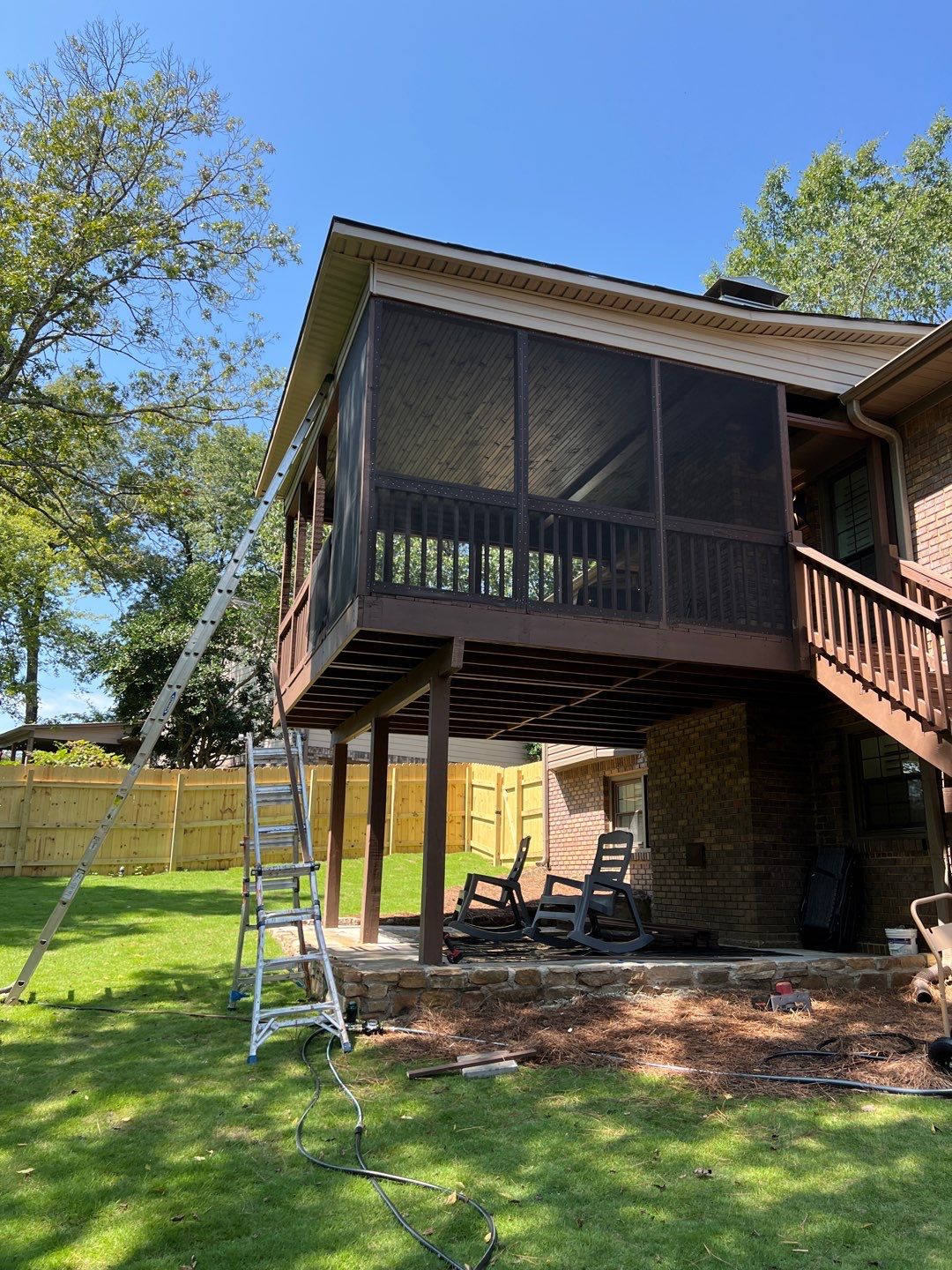 Camero Lane - Screened Porch by Pillar and Pine