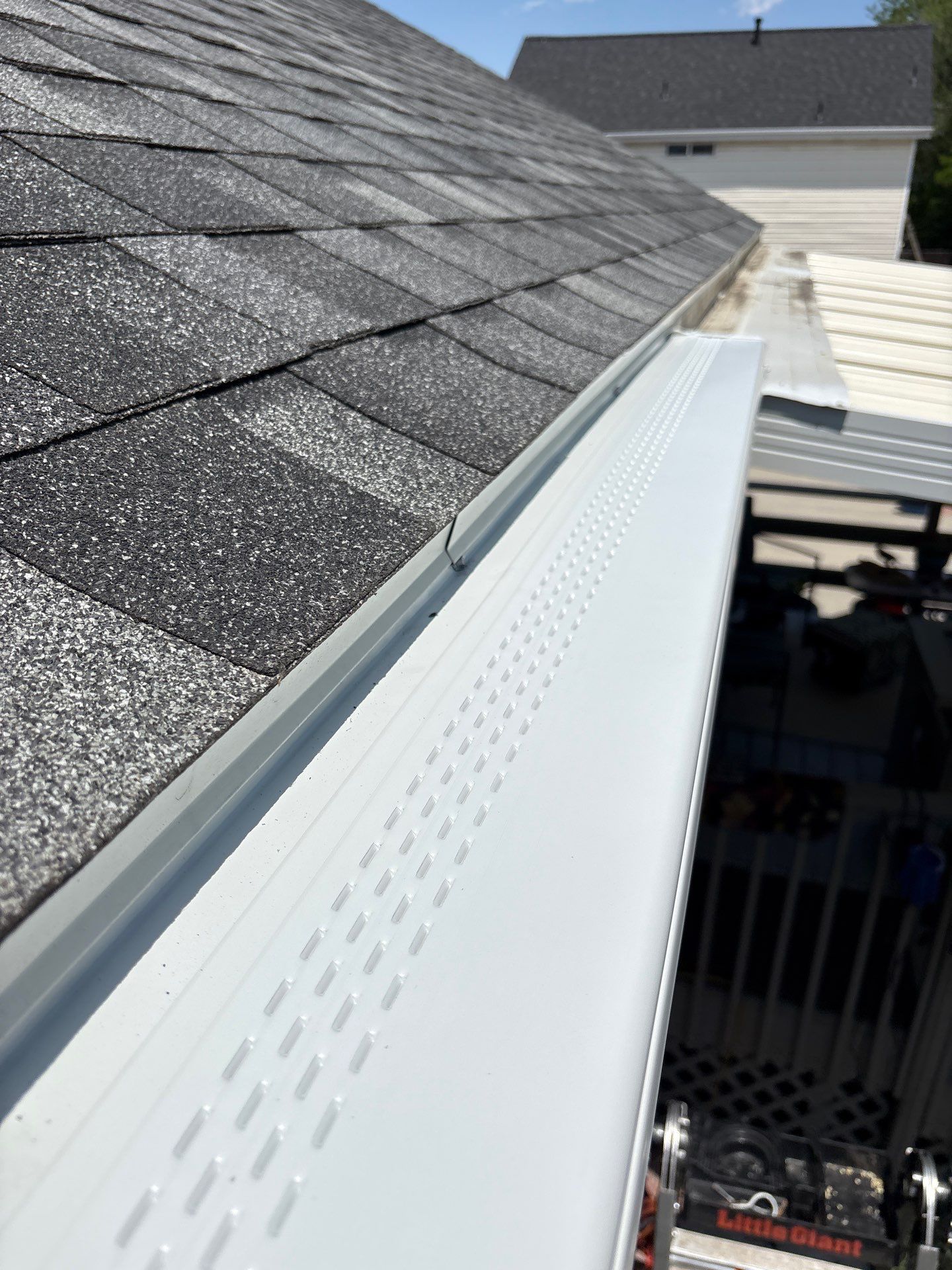 Project in Salt Lake City by Emerald Gotcha Gutters 