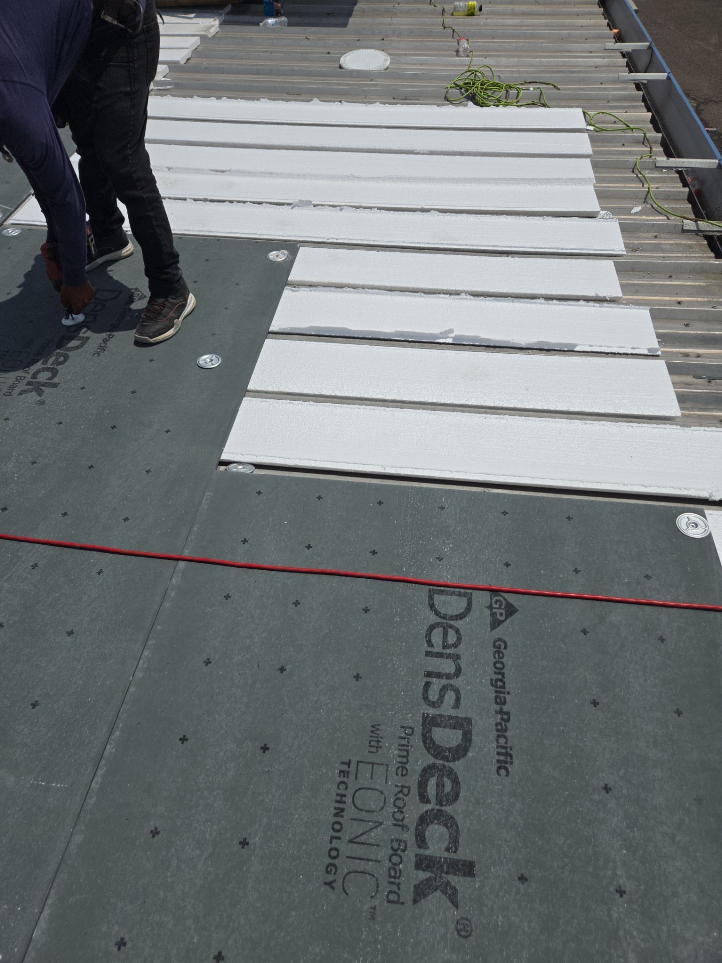 TPO Retrofit Roofing System Over Metal by JM Flores Roofing & Construction, Inc