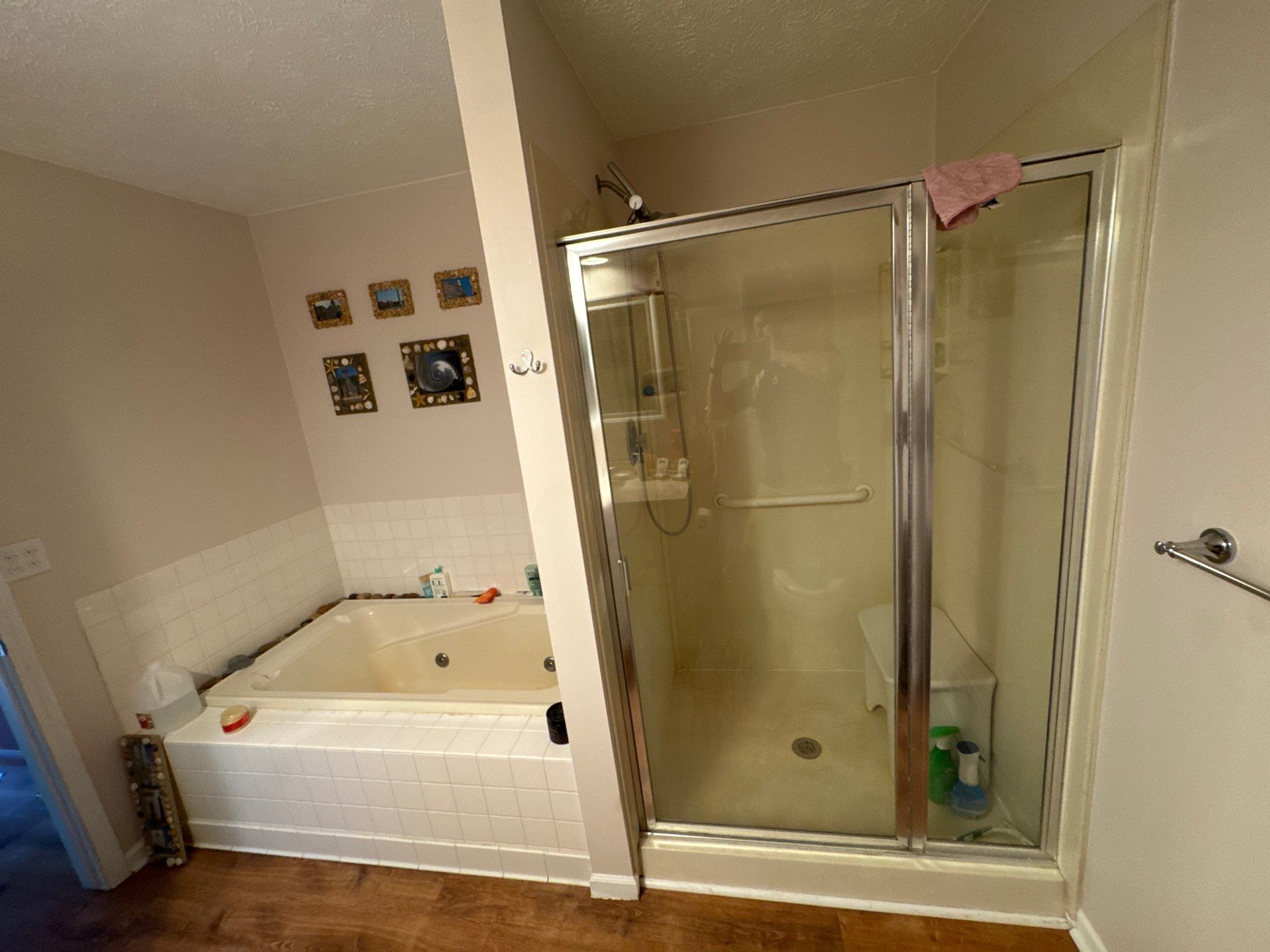Jacuzzi Walk-In Shower and Bath Remodel in Harbor Springs by Rainbow Seamless Systems