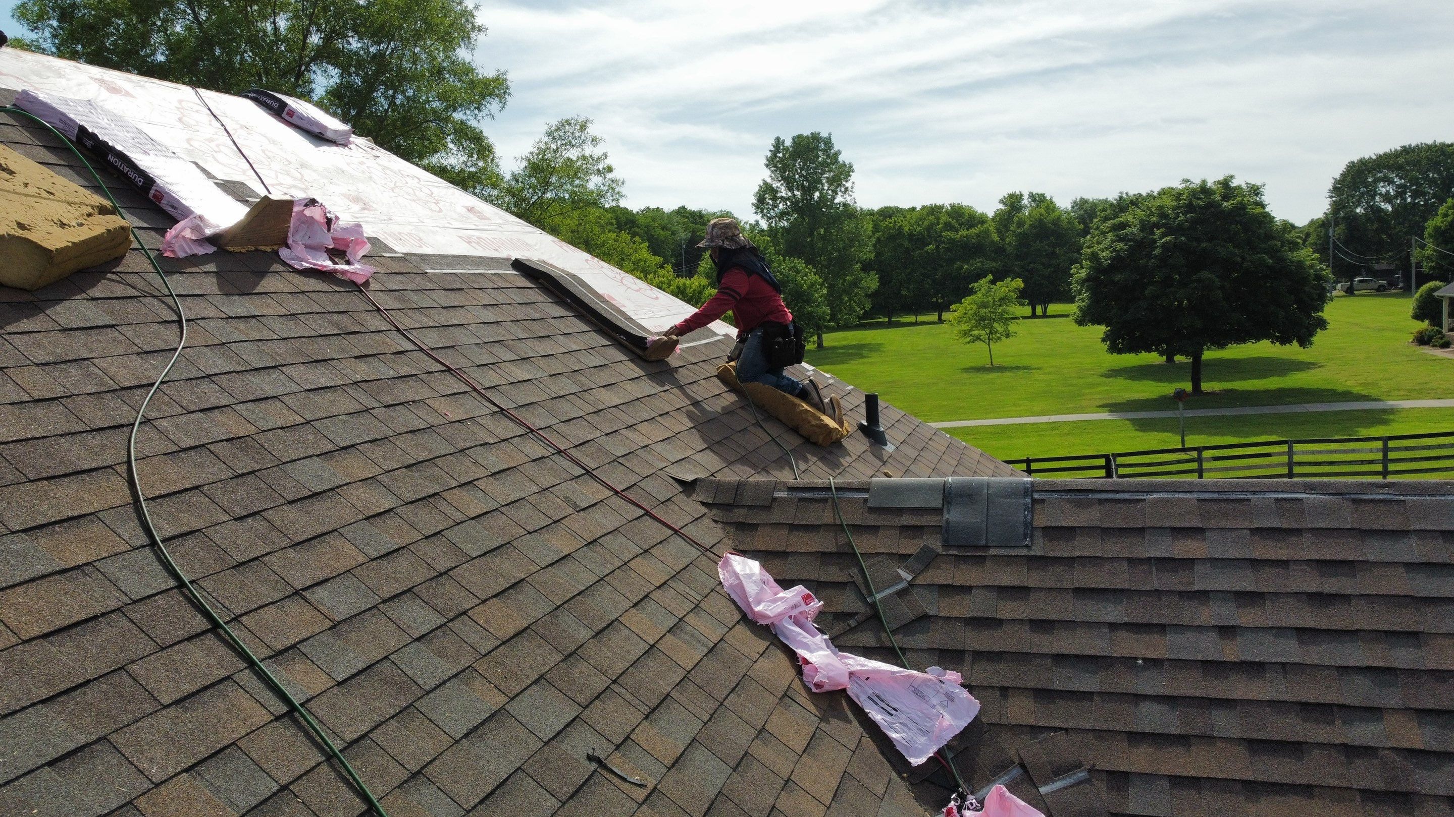 Residential Roofing Installation using Owens Corning Duration Shingles Roofing System by Undersun Roofing 