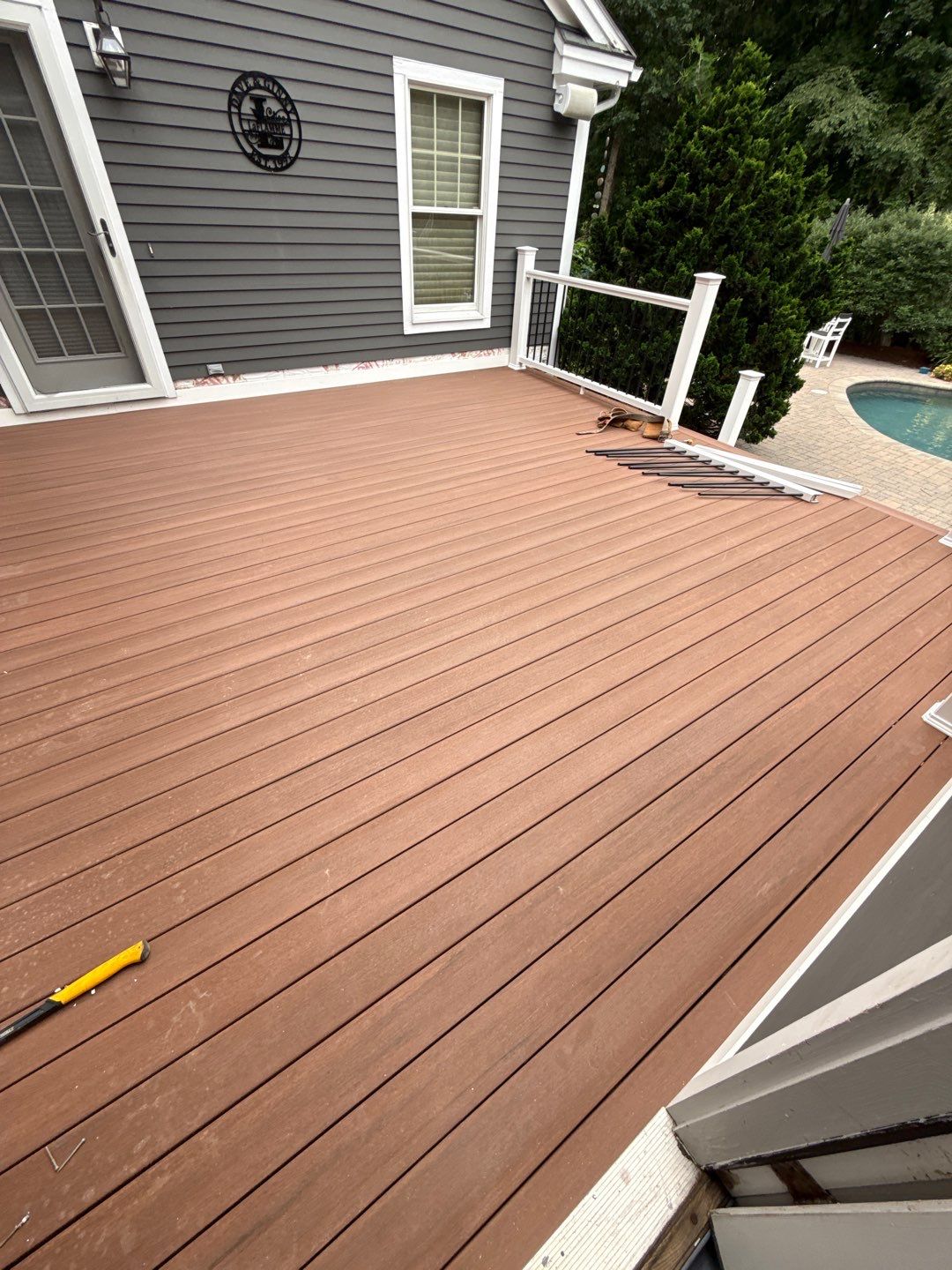Custom TimberTech Composite Deck Replacement in Newburyport, MA by Sensible Home Solutions