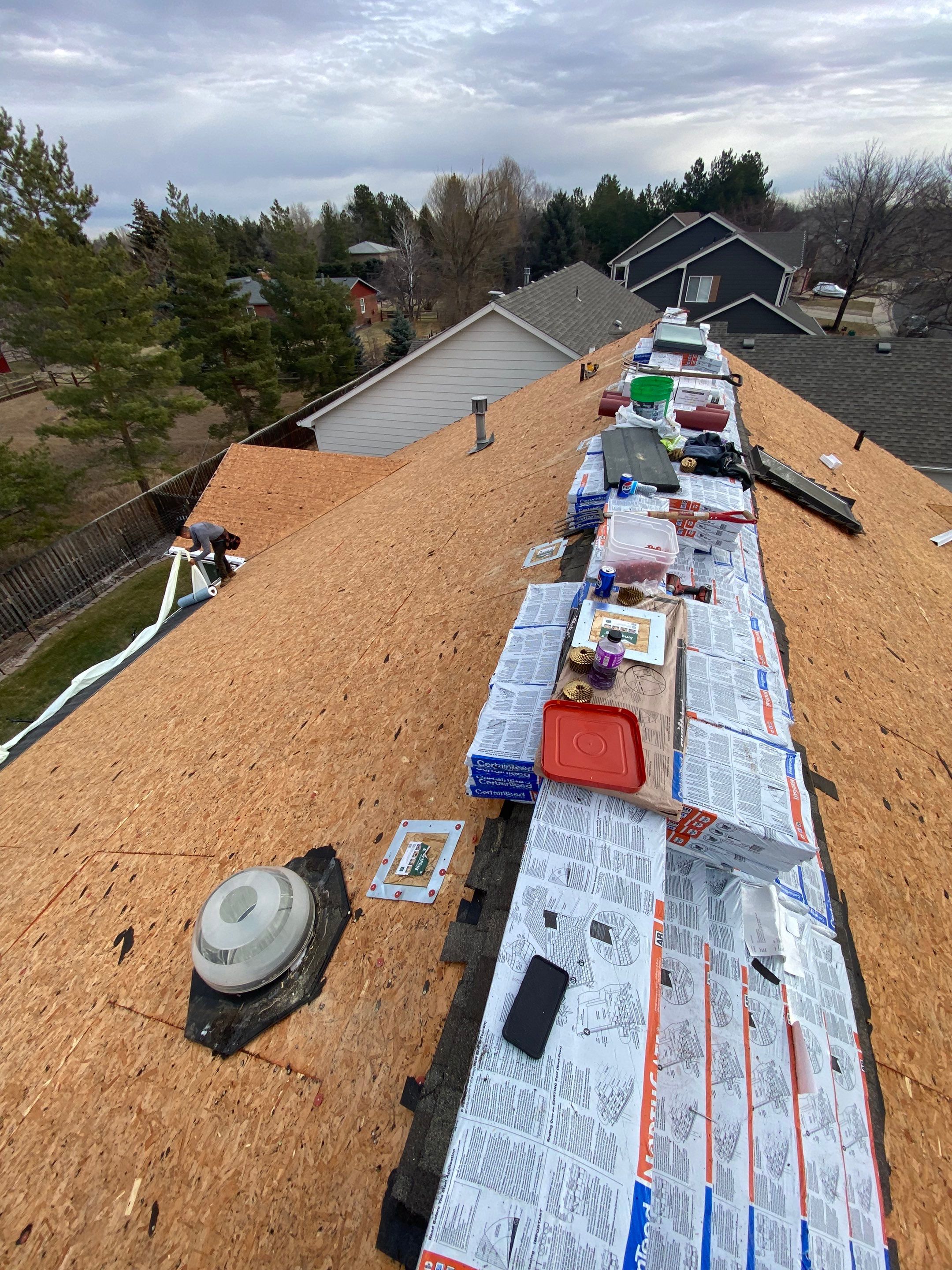 Residential Roofing Installation using Certainteed Northgate by Black Belt Roofing
