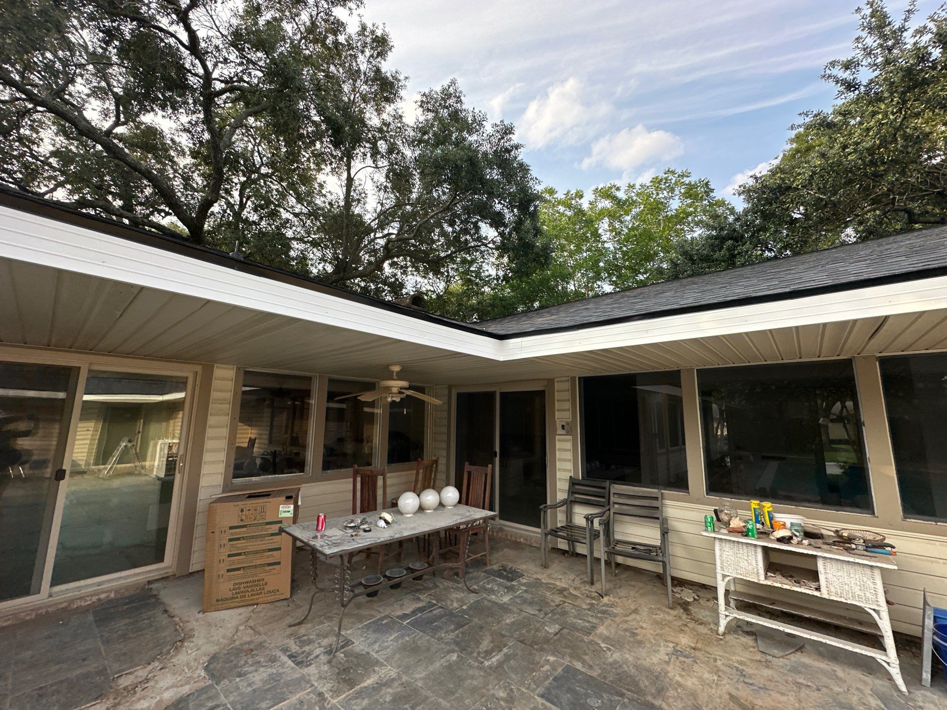 Project in Houston by Motion Roofing