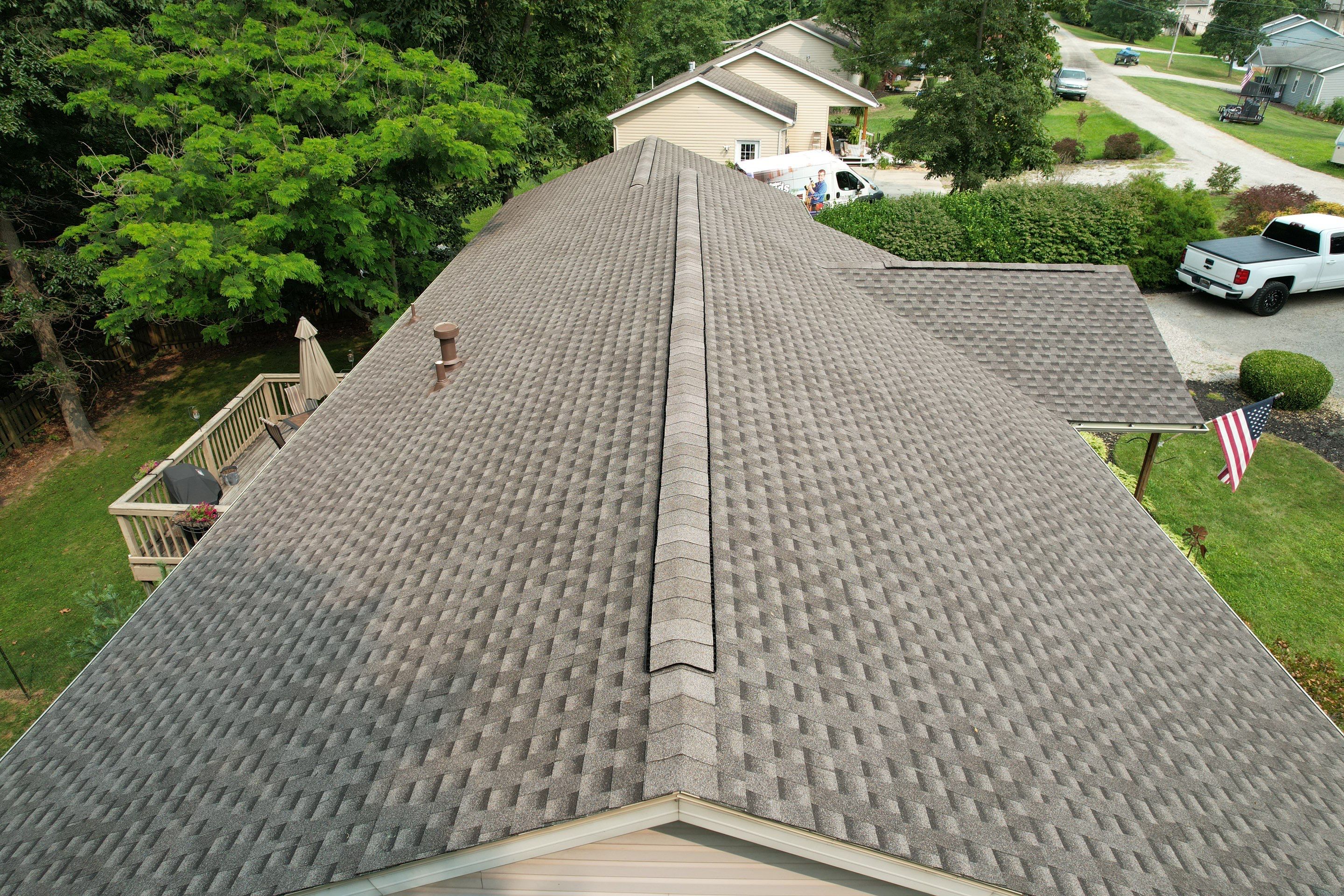 Residential Roofing Installation using GAF Timberline HDZ by Rainstoppers Roofing