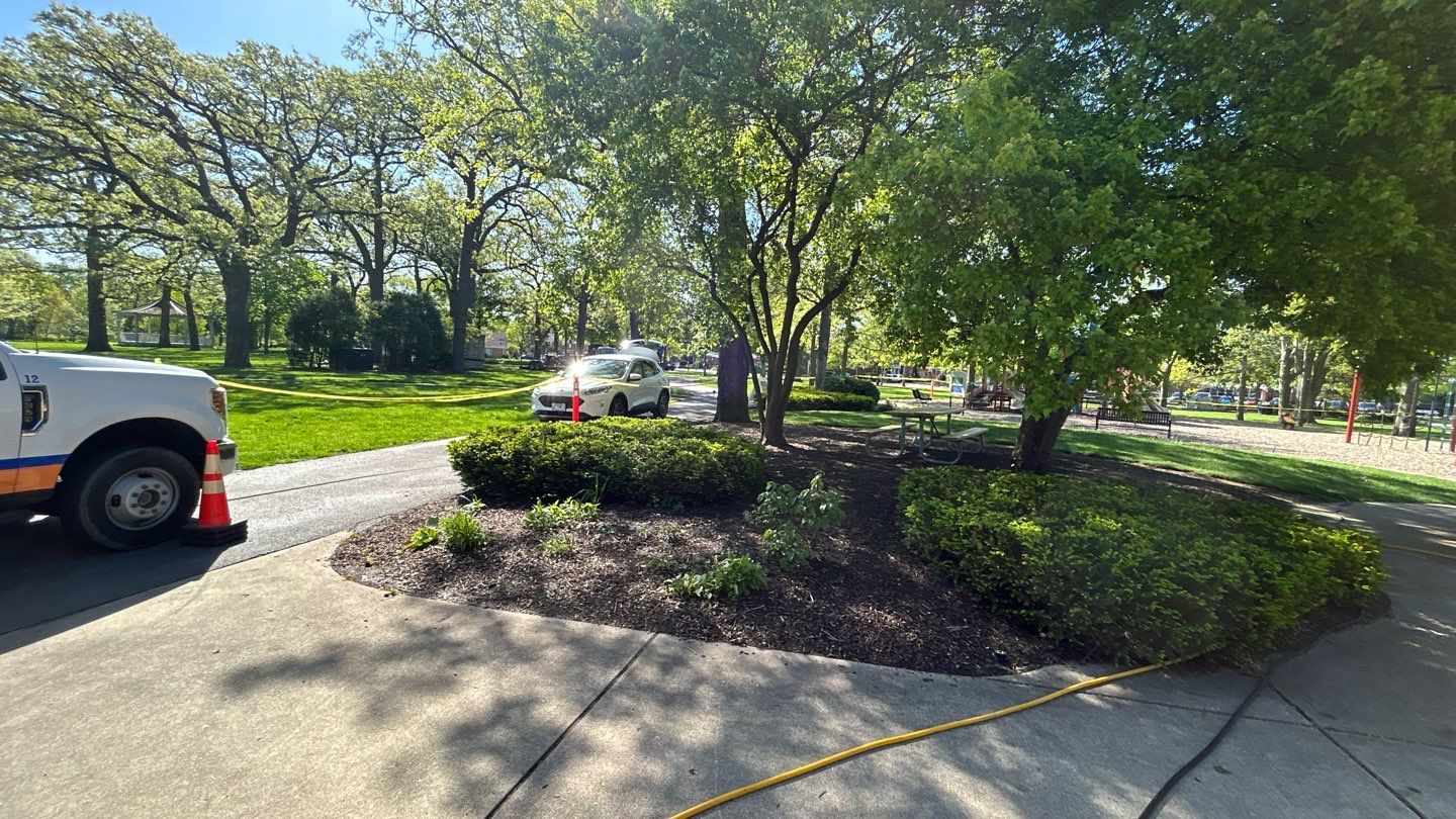 Playground cleaning by Northern Power Washing LLC.