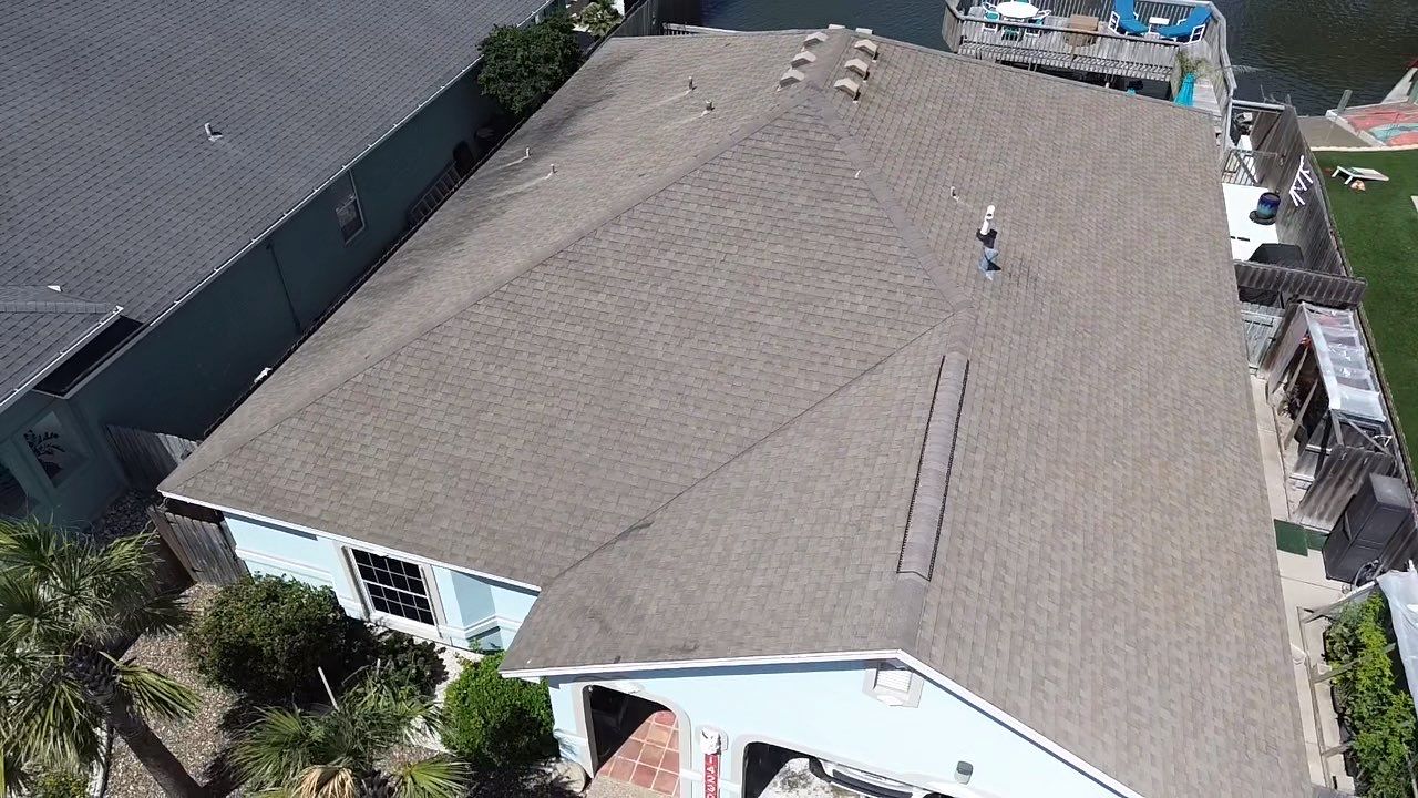 Residential Roofing Installation using GAF HDZ Slate by Lighthouse Roofing