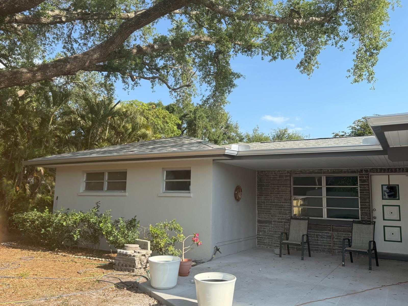 Seamless Galvalume Gutters Installation using Galvanized Gutters in Fort Myers FL by Gutter Professors