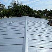 24ga 1" Nail-Strip Mill Finish by Total Roofing System The Metal Roof Experts
