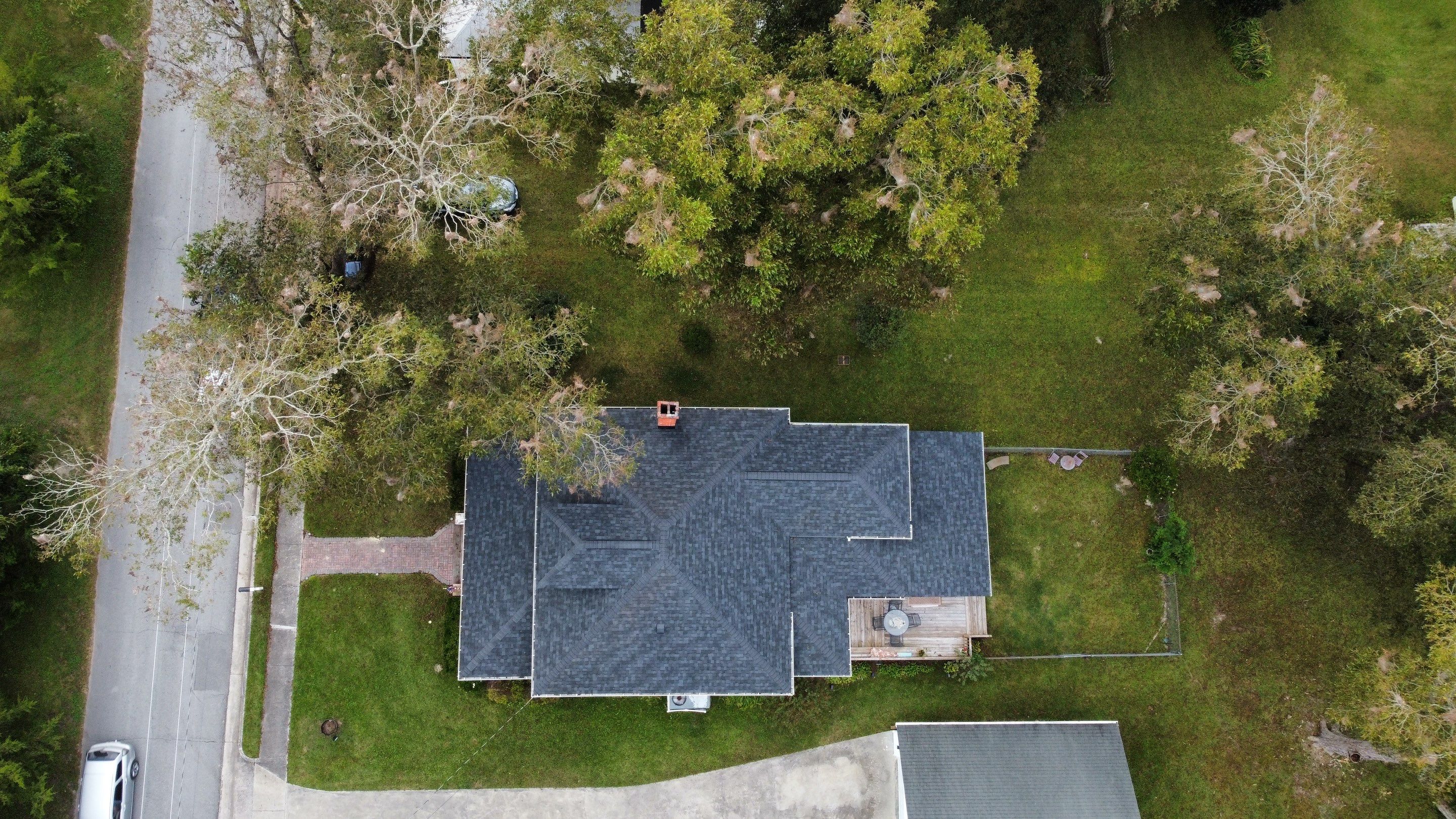 Full Roof Replacment at Richlands Historic Home by Life Construction