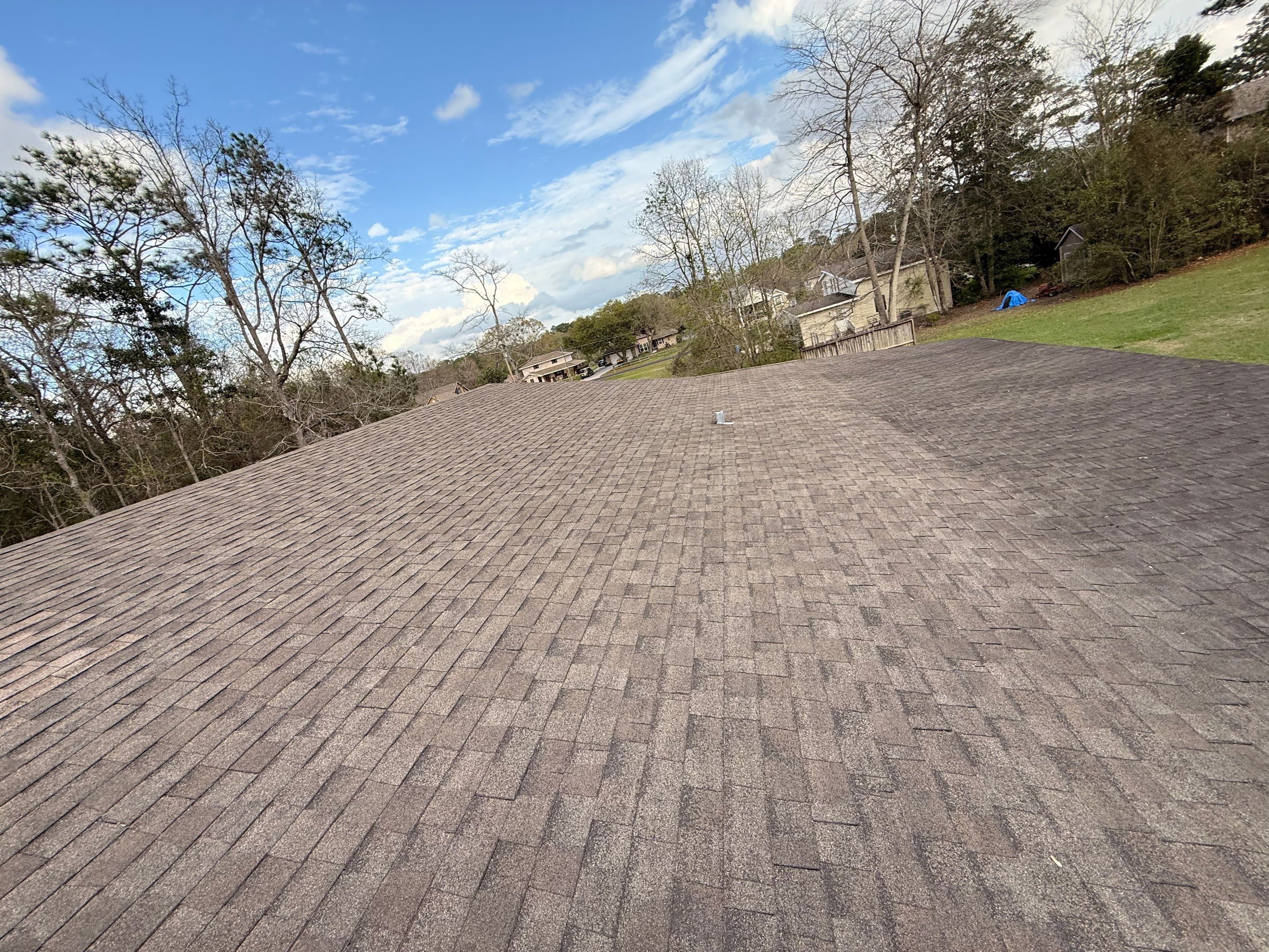 Full Asphalt Shingle Roof Replacement and Decking Repair in Carriere by Frontline Roofing