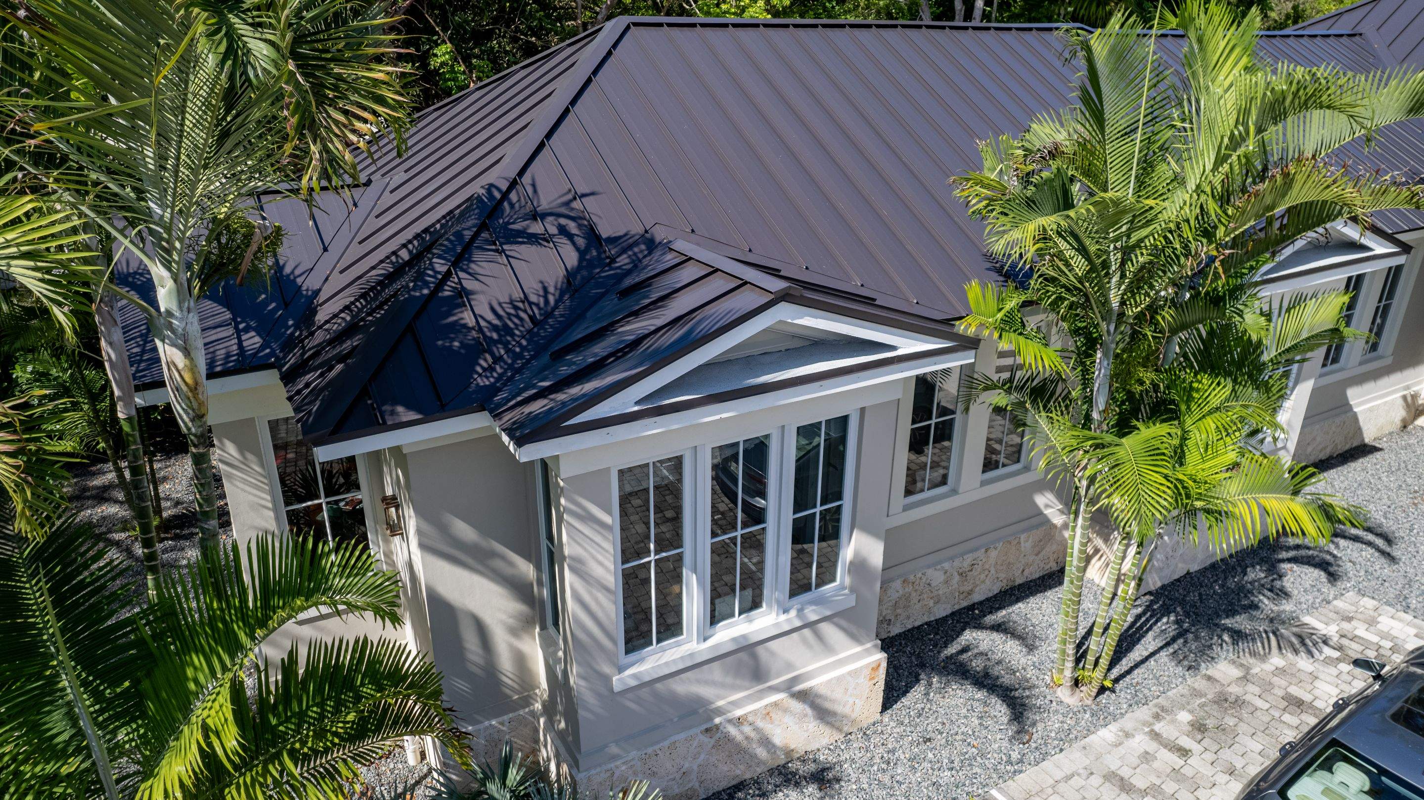 Metal Roof - Galvalume - Dark Bronze by Istueta Roofing