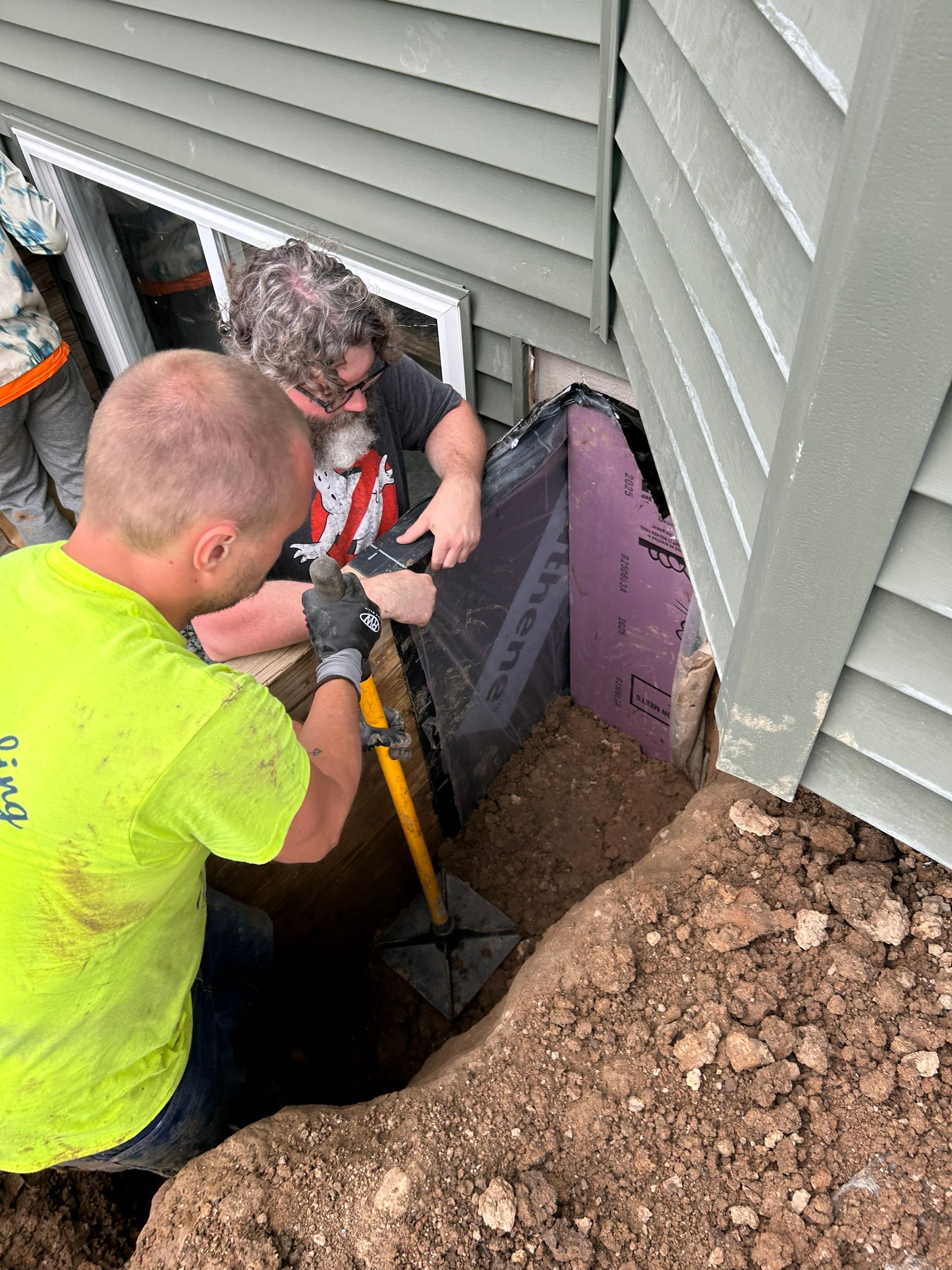 Keeping the Egress Window Well Dry by Waterproofing Northeast