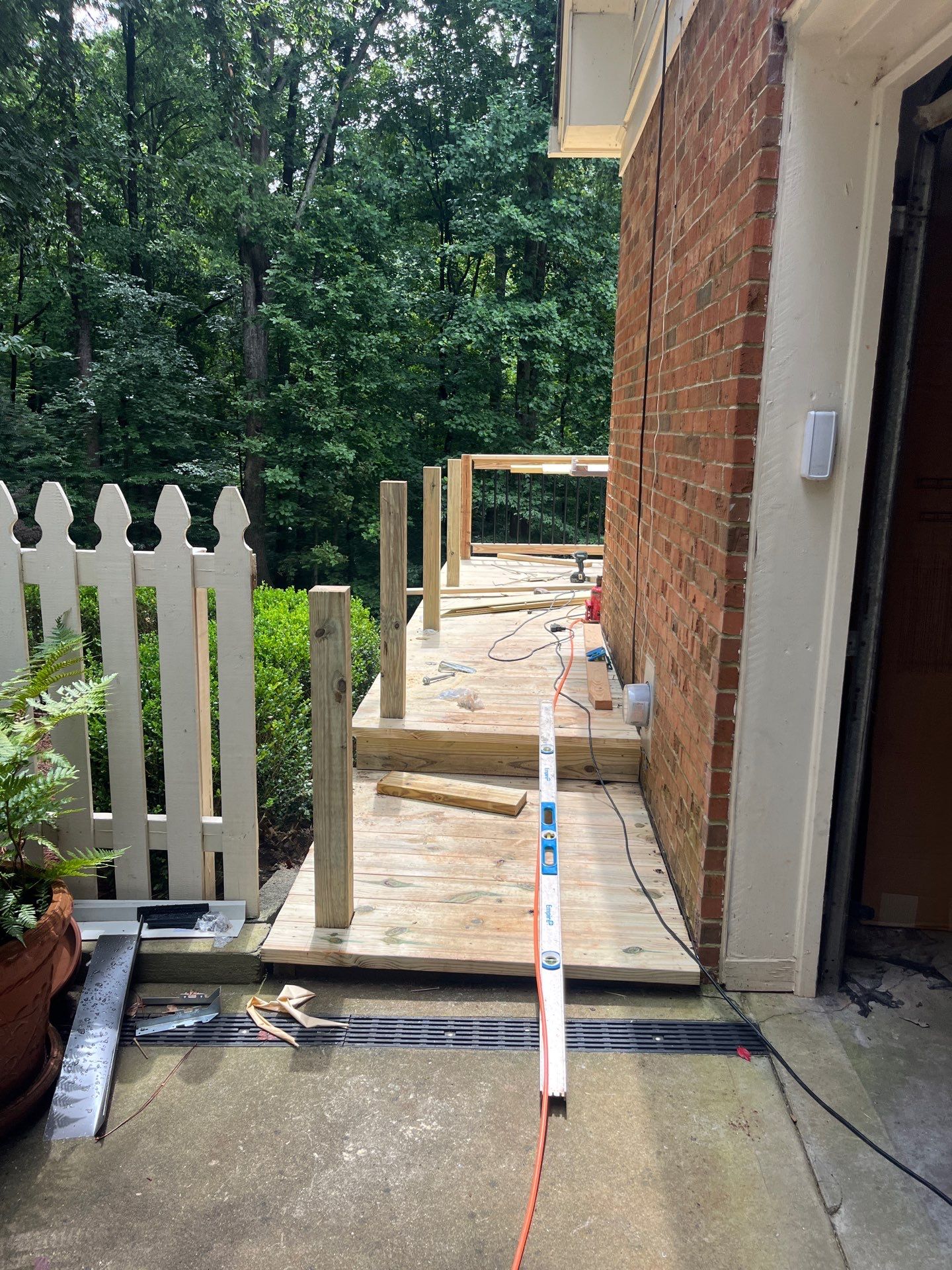Stone Mountain, GA Rotted Wood & Shutter Replacement, Exterior Paint, and Deck Resurface by Nelson Exteriors
