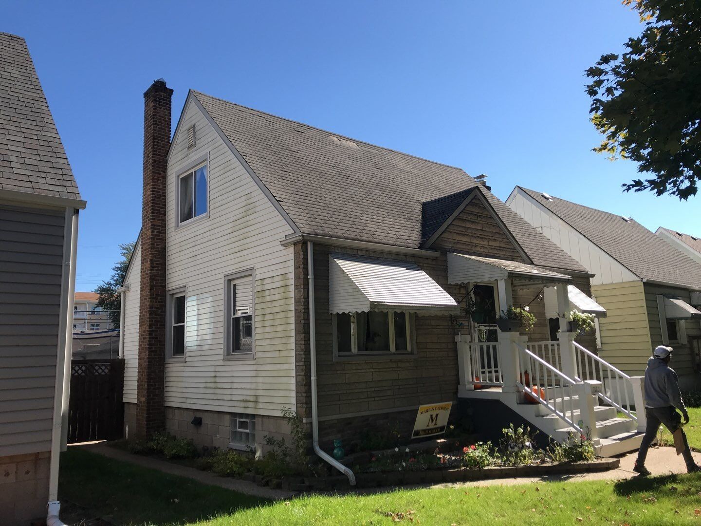 Roof Replacement by hail and wind damage by Just Brilliant Restoration JBR