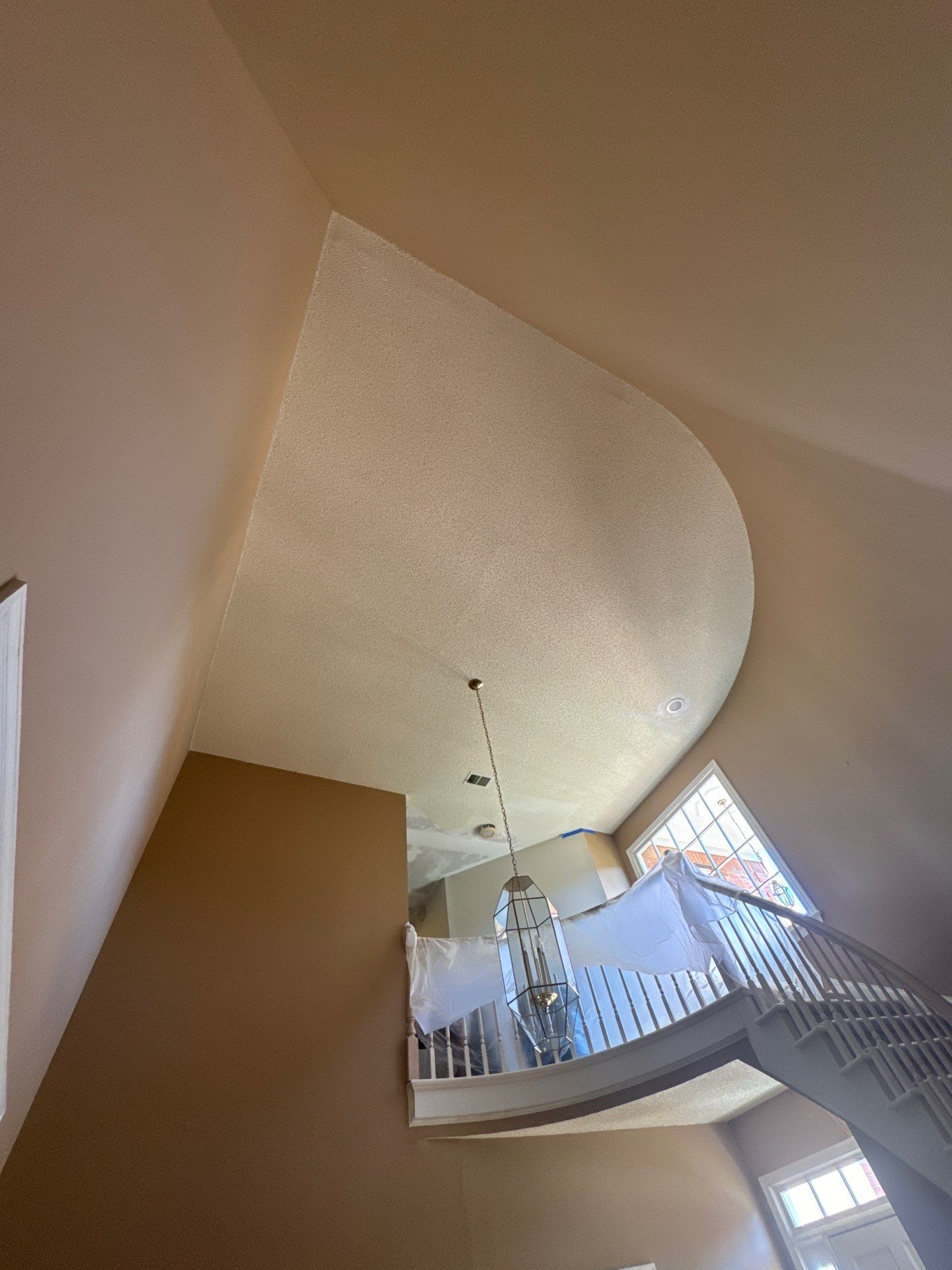 Interior Painting and Vaulted Ceiling Drywall Repair in Duluth by Swift Home Renovations