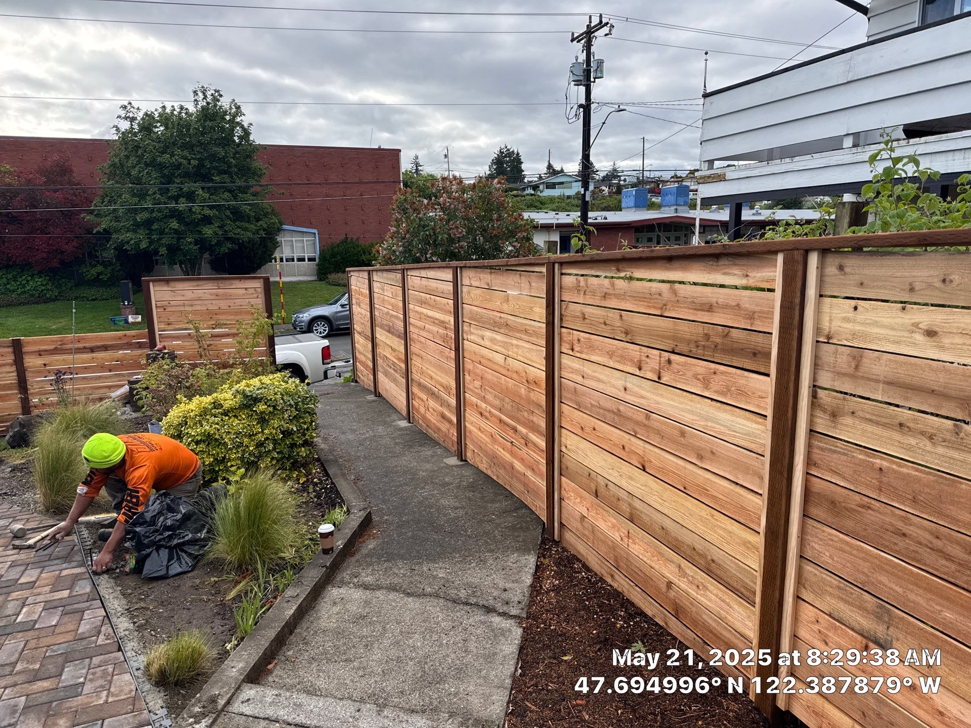 Retaining Wall & Fence Installation  by Jireh Asphalt & Concrete Inc 