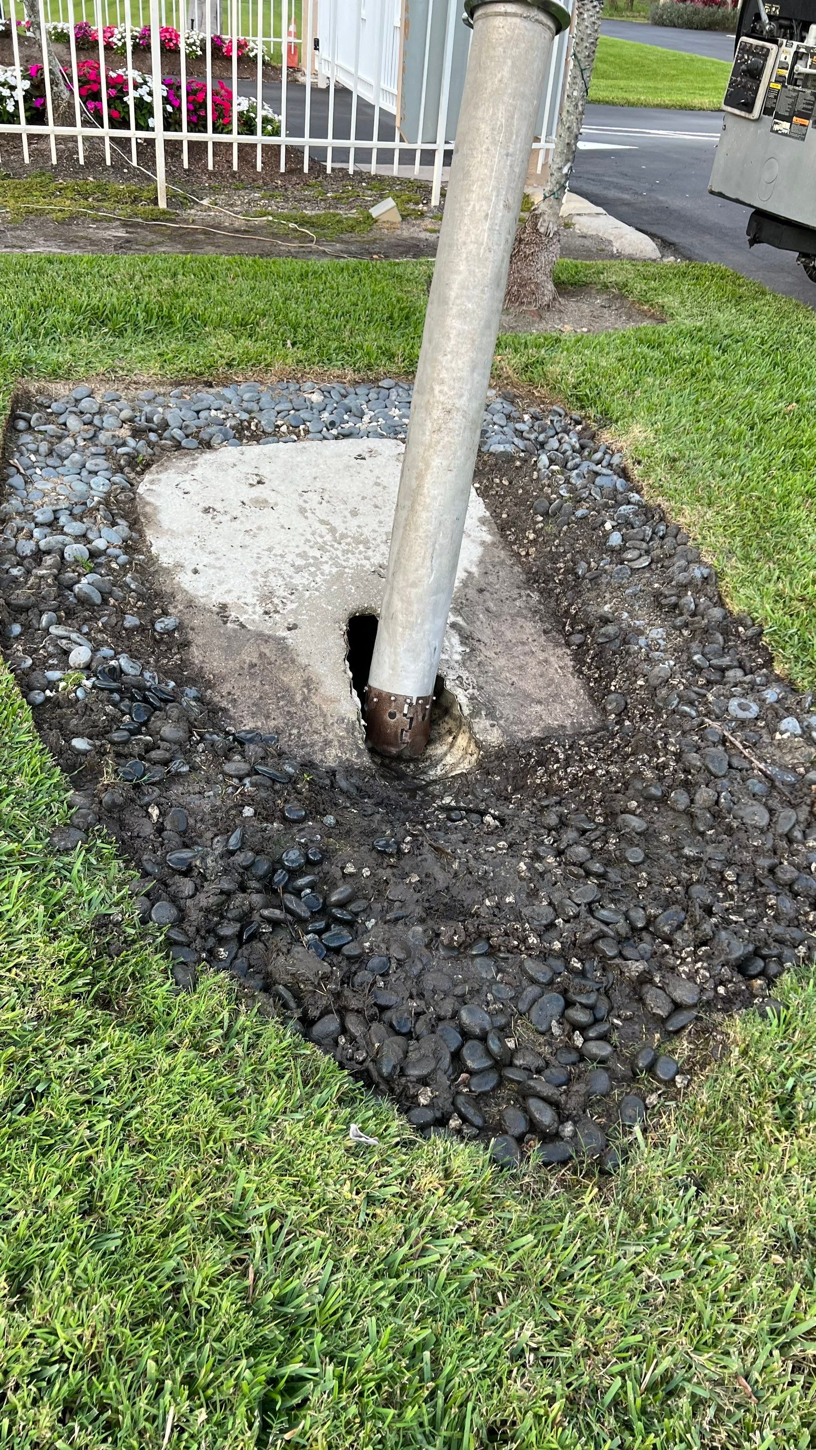 Condo Storm Water System Cleaning and Maintenance From Hurricane Ian by APS Power & Water