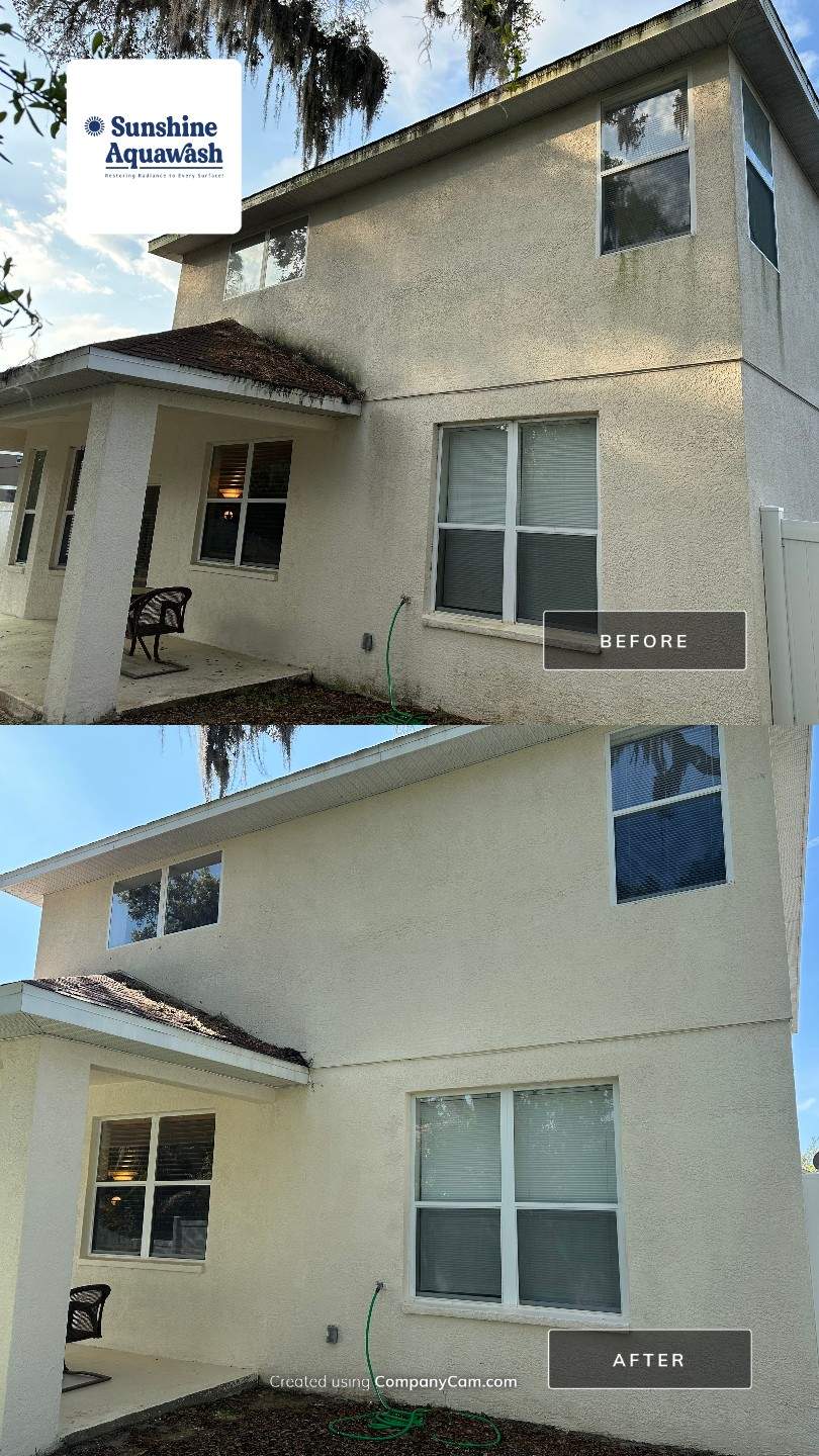 House Wash, Vinyl Fence, Patio, Driveway & Sidewalk Cleaning in Oakley Place, Ellenton, FL | Sunshine AquaWash by Sunshine AquaWash