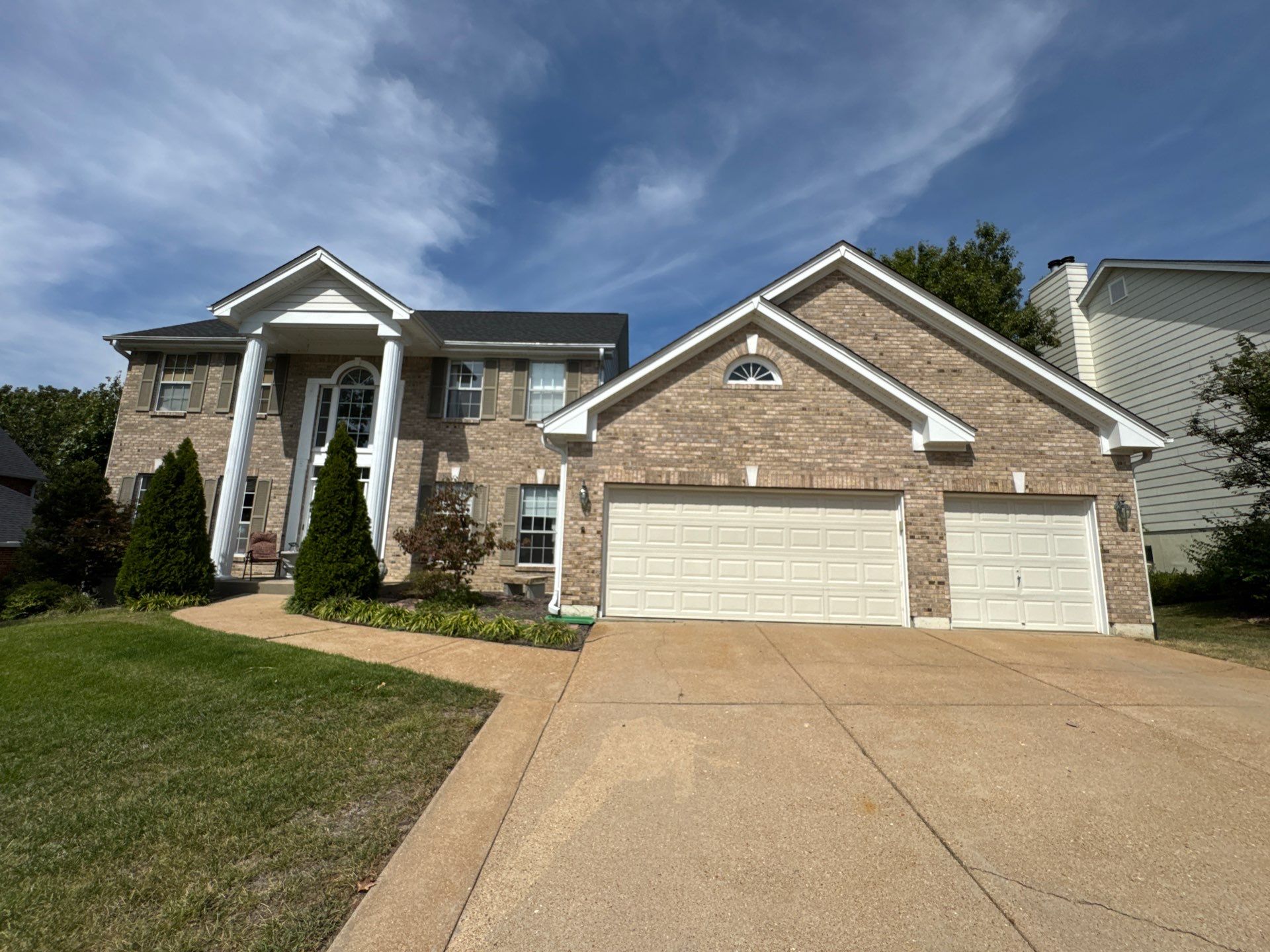 Full James Hardie Siding and Gutter Replacement in St. Louis by Acute Roofing And Exteriors 