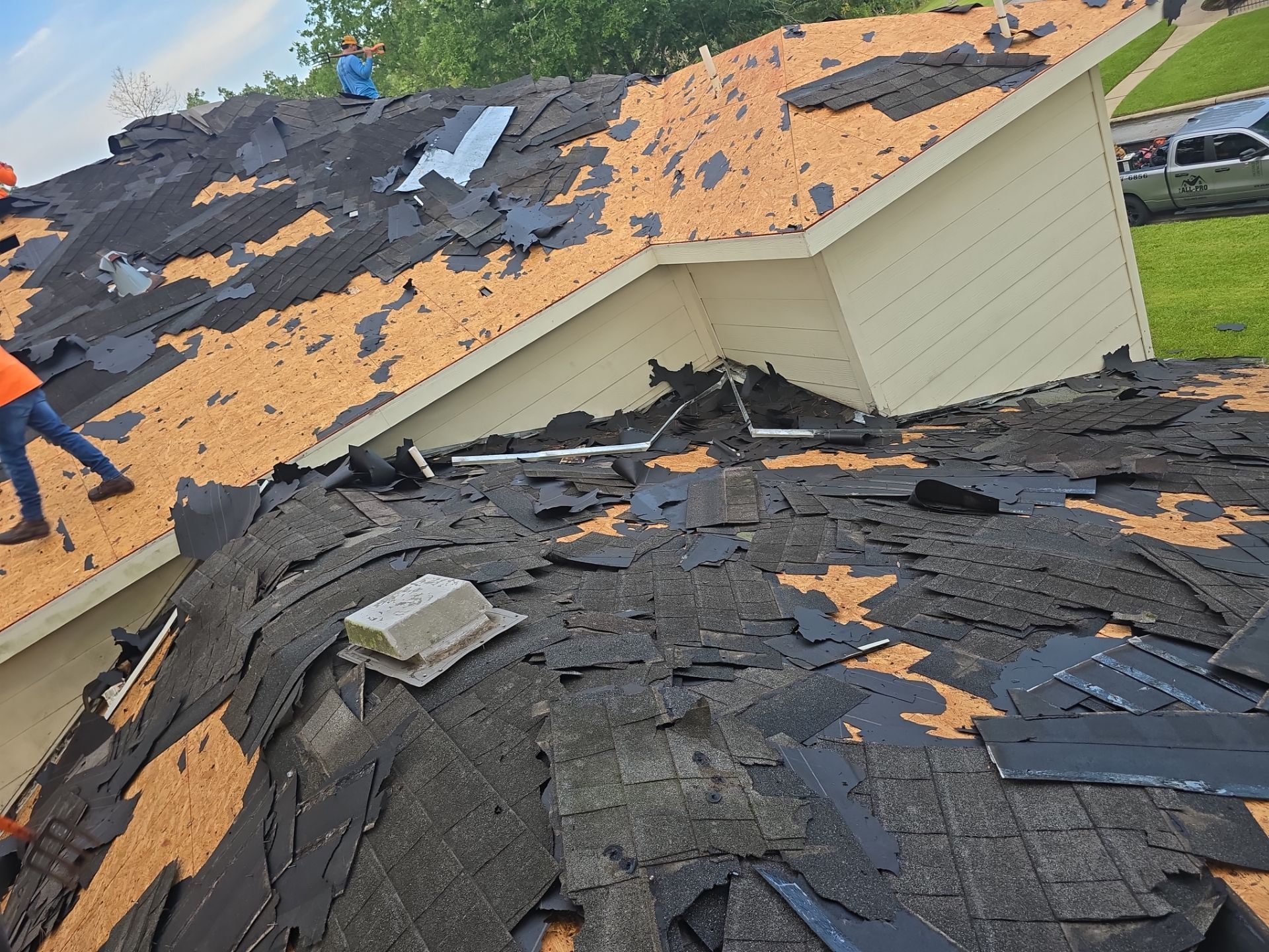Roof Replacement Crosby by Roof Repair Company