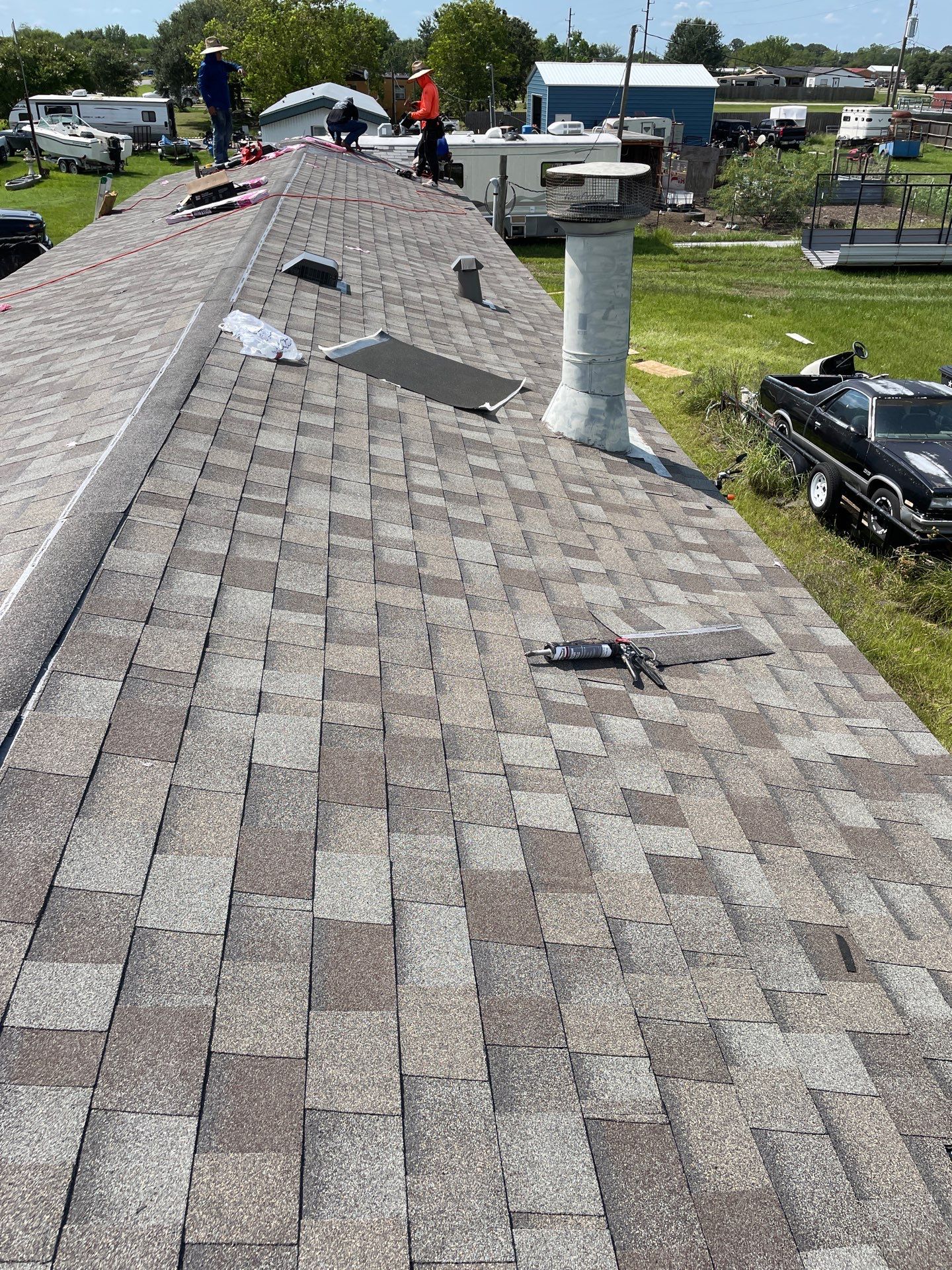 Residential Roofing Repair using Owen's Corning Duration (Lifetime) Shingles by Roof Repair Company