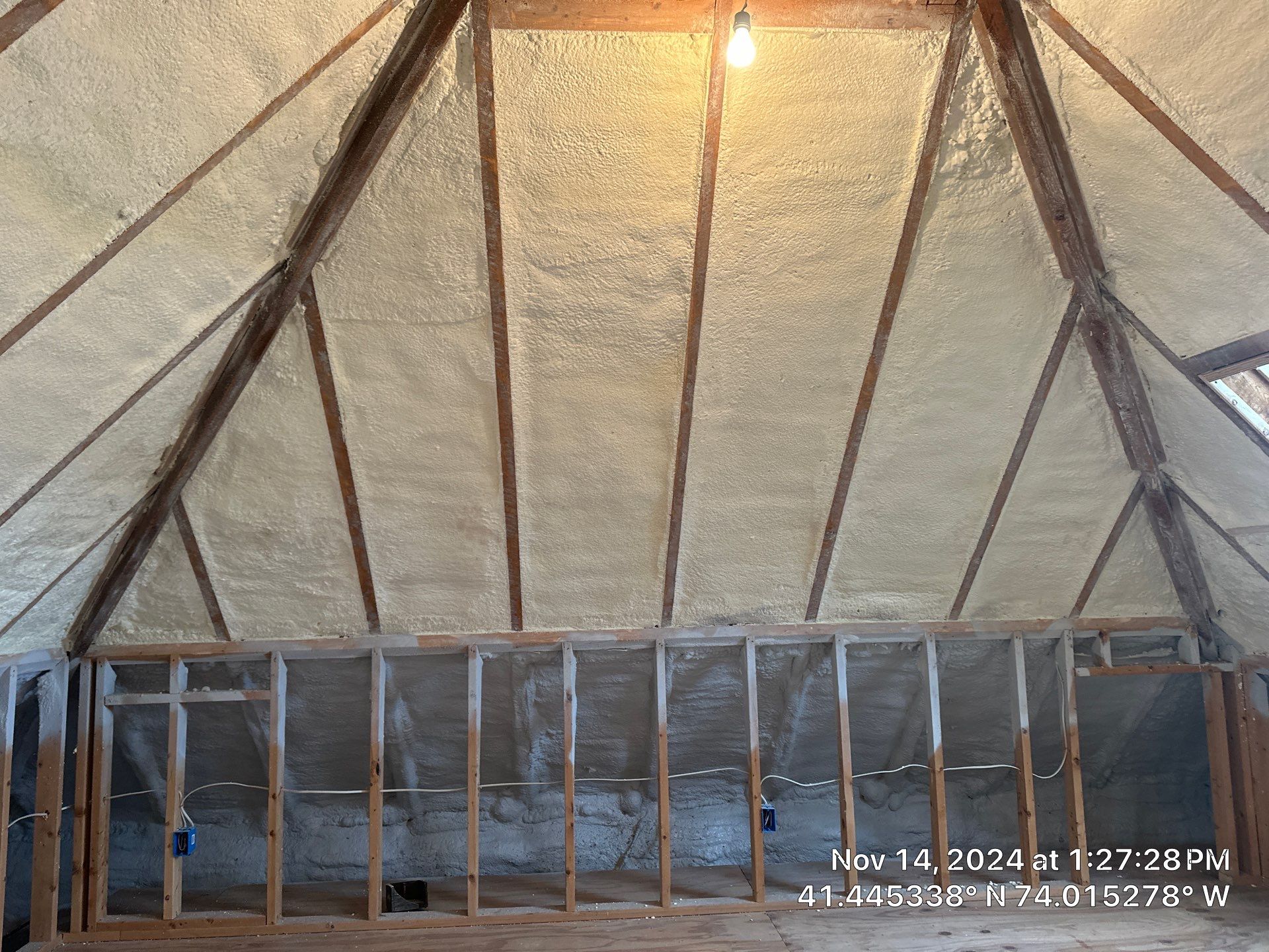 Spray Foam Insulation using Closed Cell Spray Foam by NYS Foam & Energy