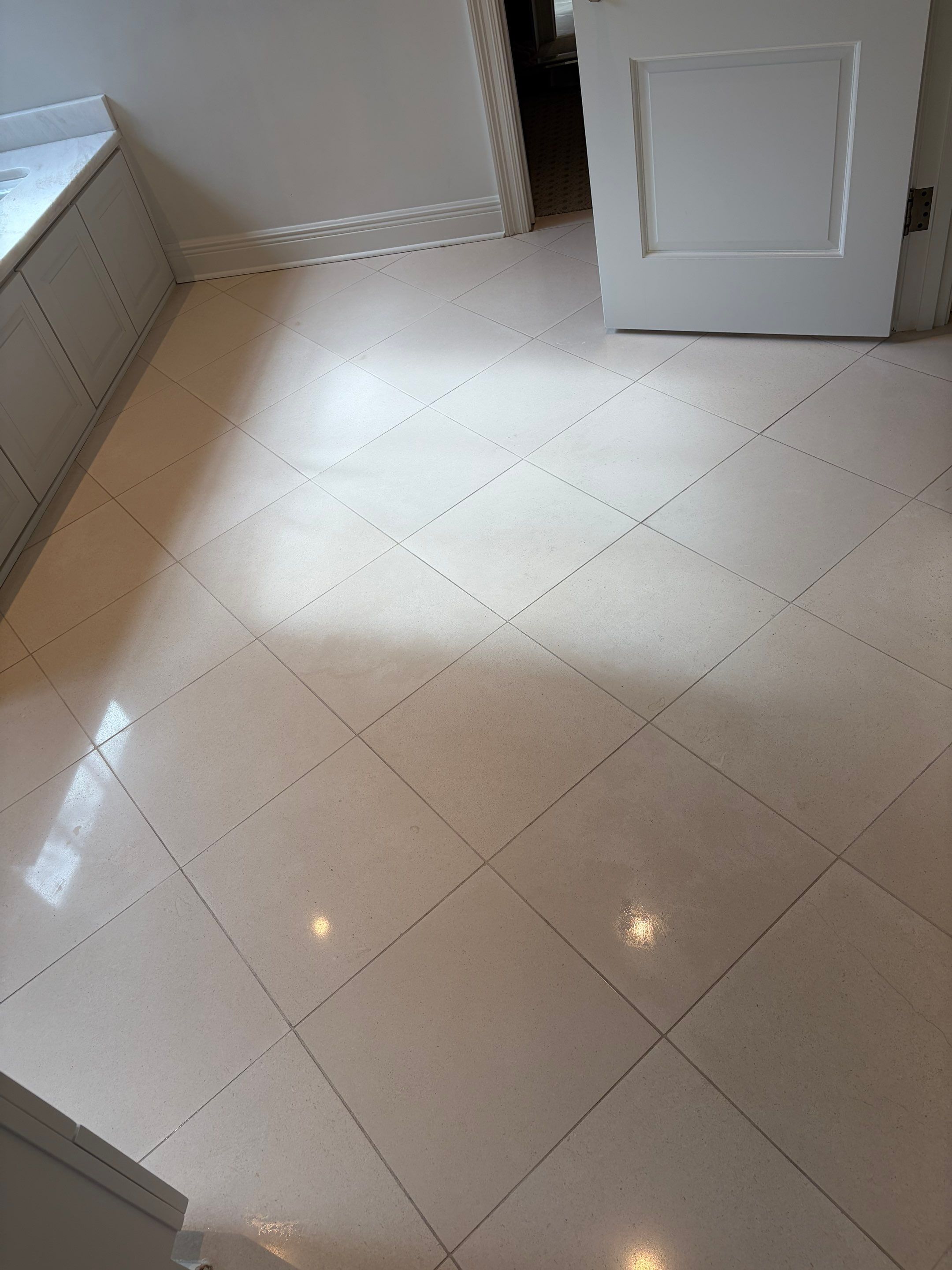 Bathroom Marble Restoration in Mobile by Cornerstone Hard Surface Restoration